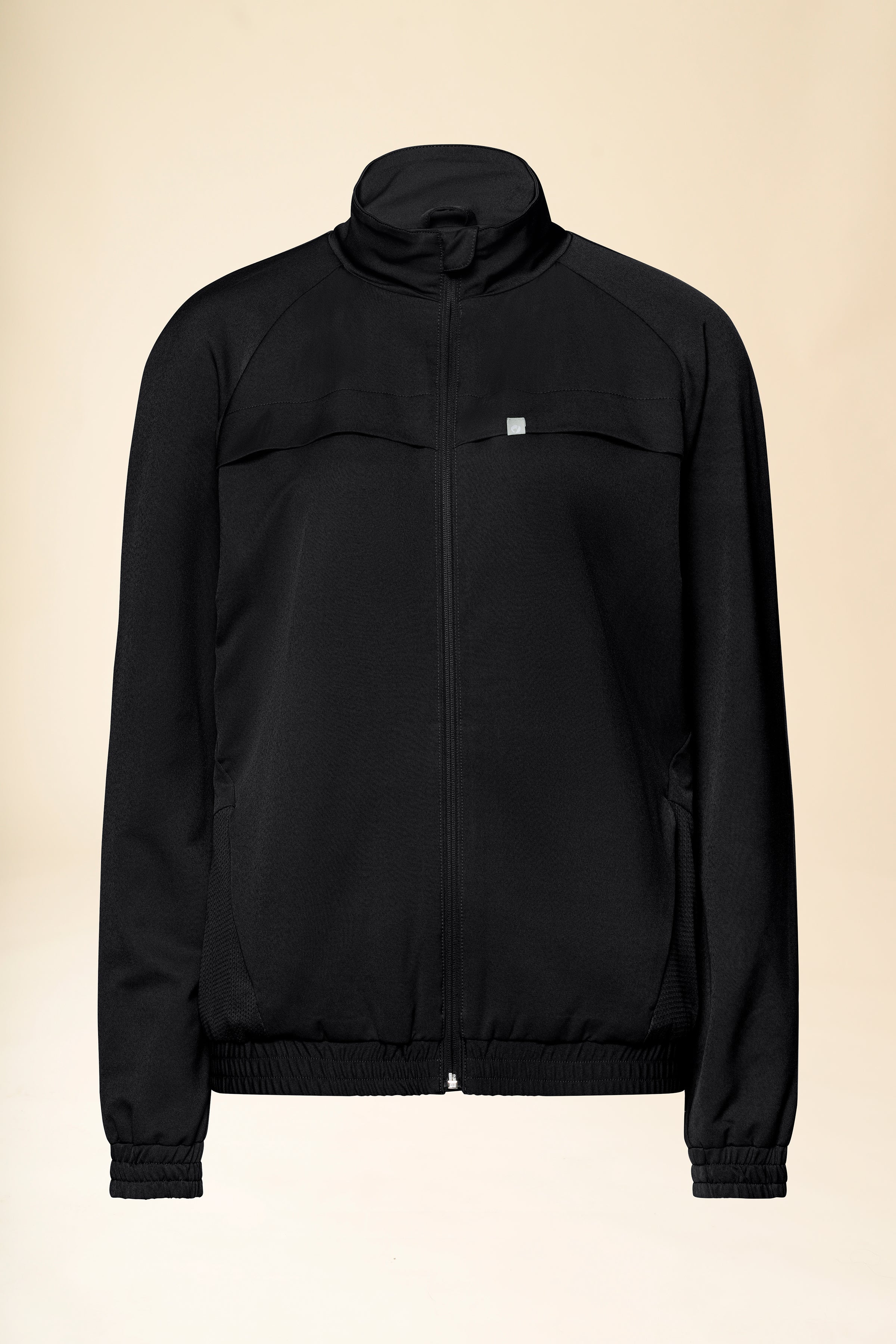 KAERE Blousonjacke Damen - mit elastischen Bündchen schwarz, Vue de face