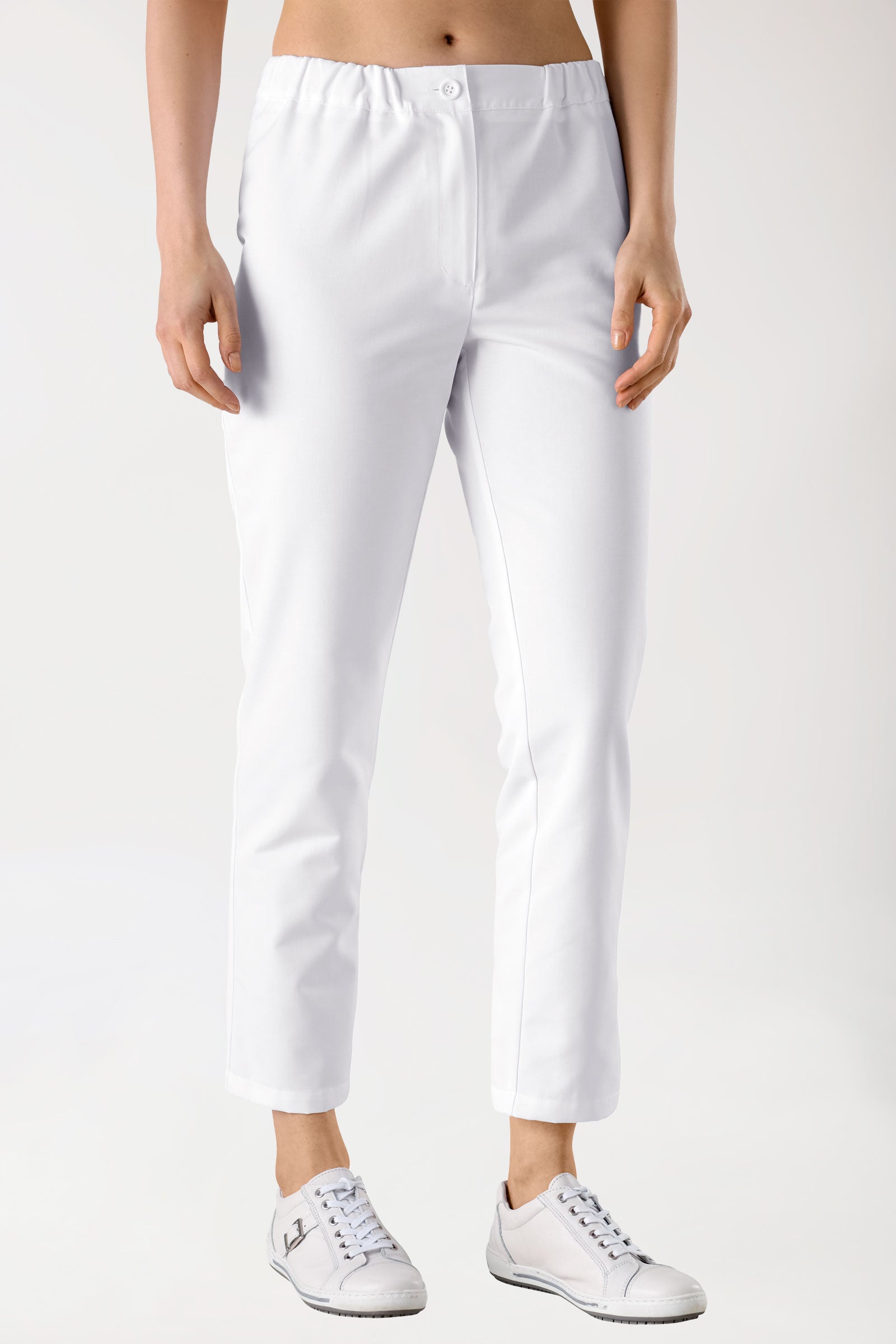 JUST STRONG Hose Damen - Schlupfhose weiss