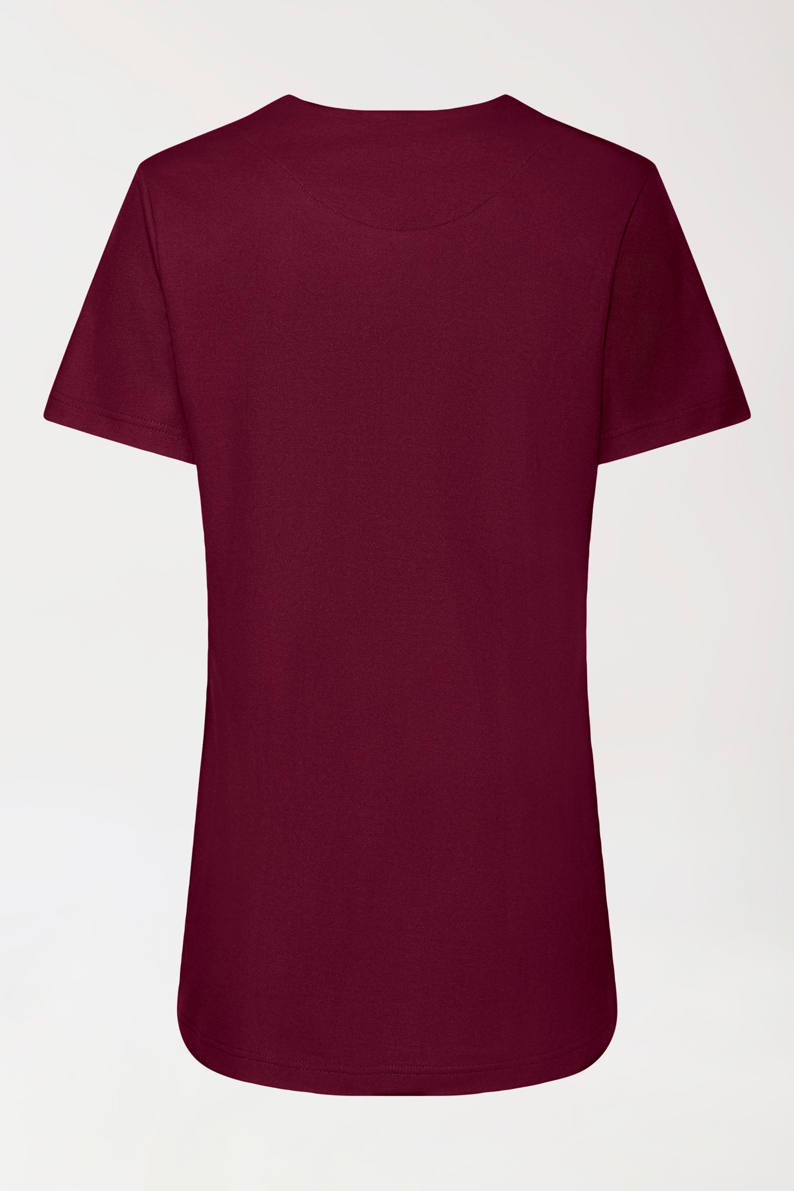 COMFY FLEX Stretch Schlupfkasack Damen - Herzausschnitt bordeaux