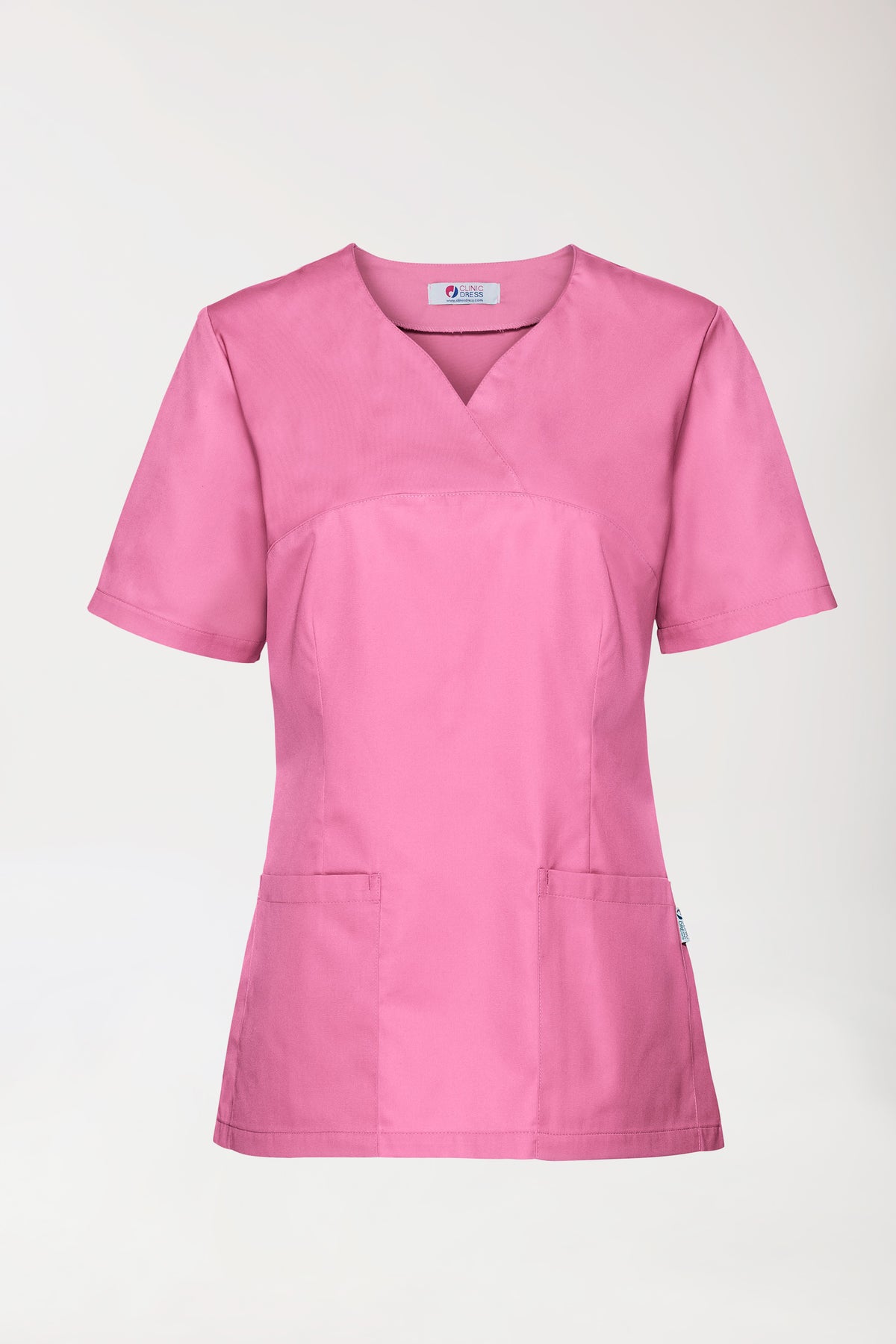 CORE Schlupfkasack Damen - Herzausschnitt rosy pink, Vue de face