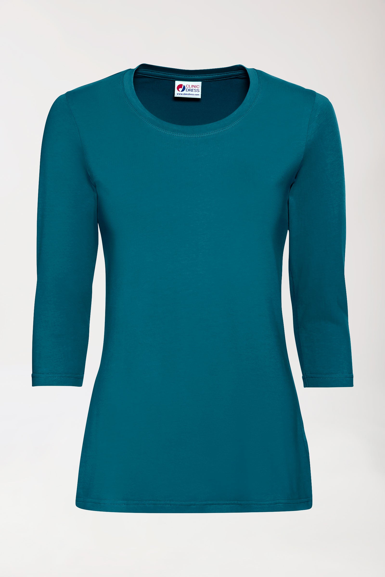 CORE Shirt Damen - 3/4 Arm petrol, Vue de face