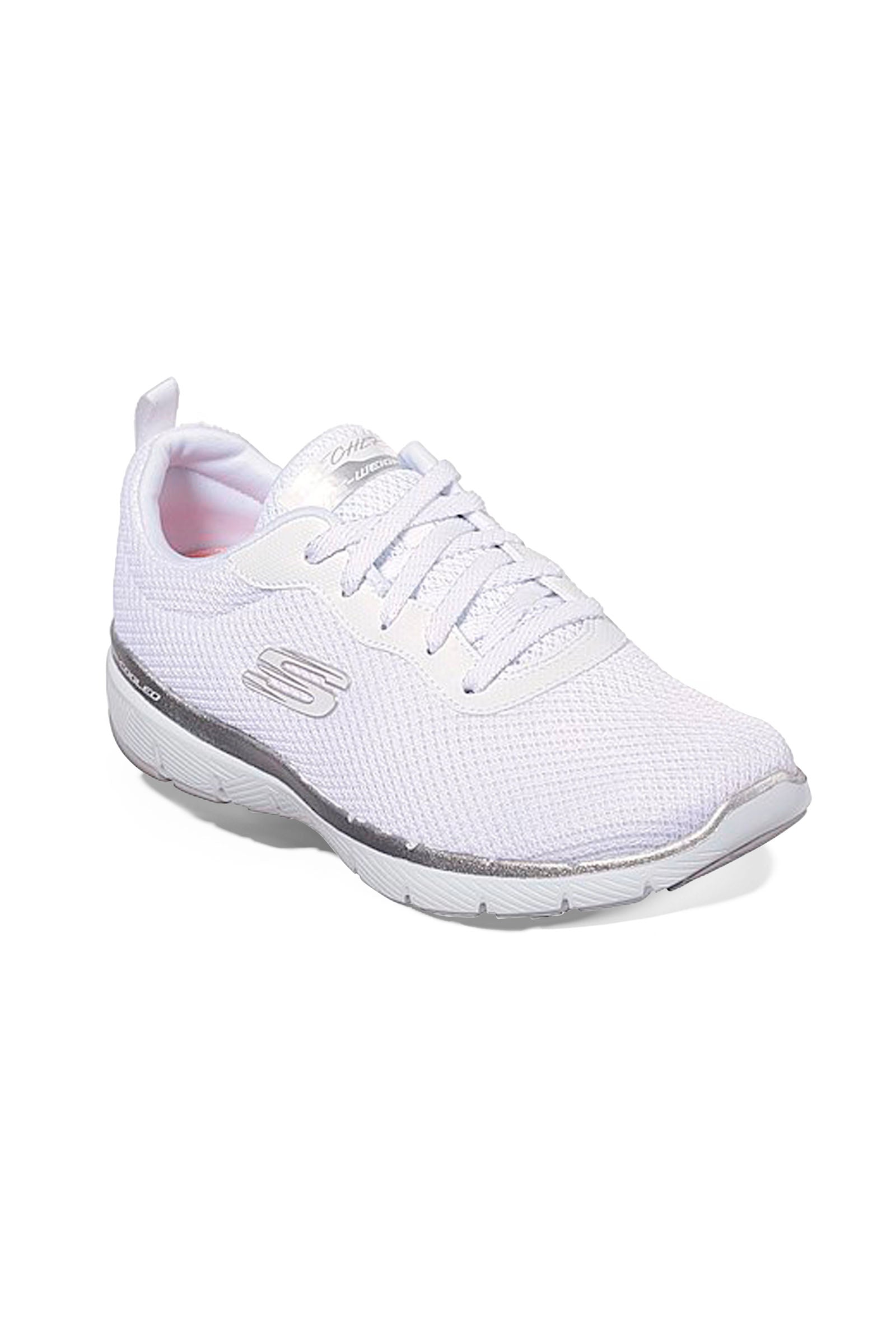 Damen Sneaker - Mesh - weiss