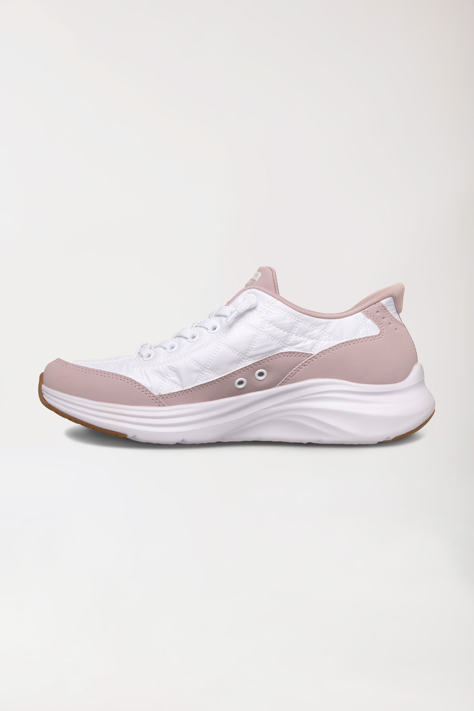 Damen Sneaker-SKECHERS Slip-ins-weiss/rosé