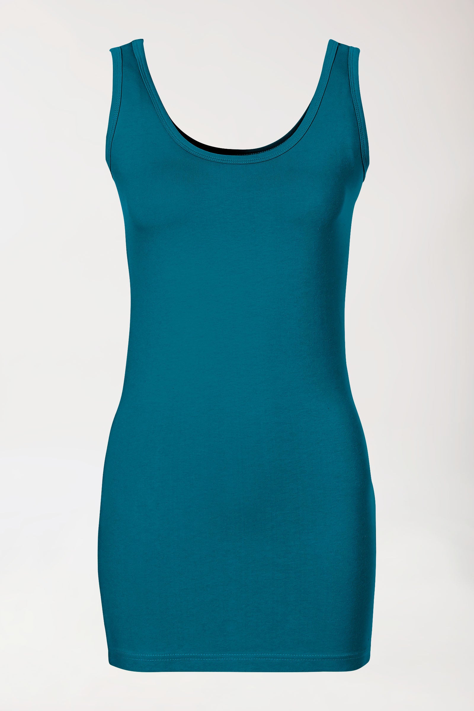 CORE Top Damen - Rundhals petrol, Vue de face