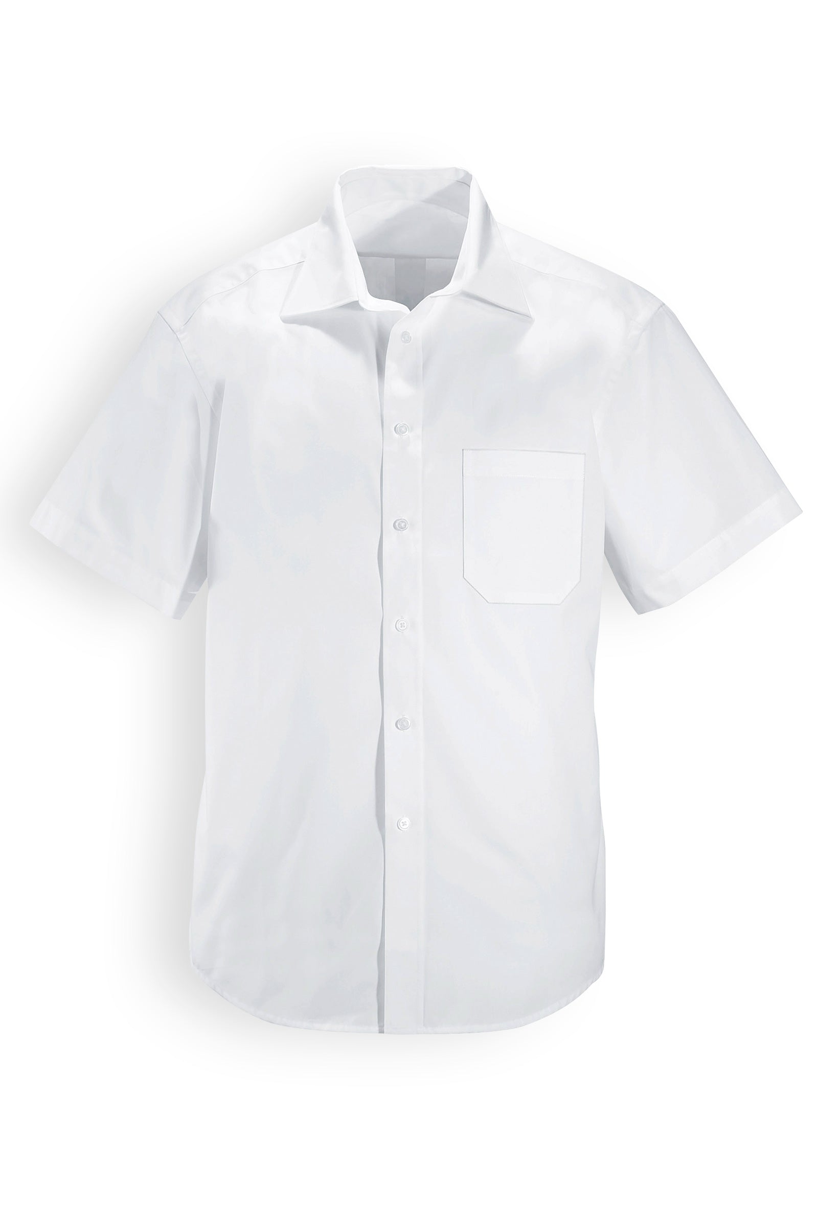 Herrenhemd Weiss Halbarm