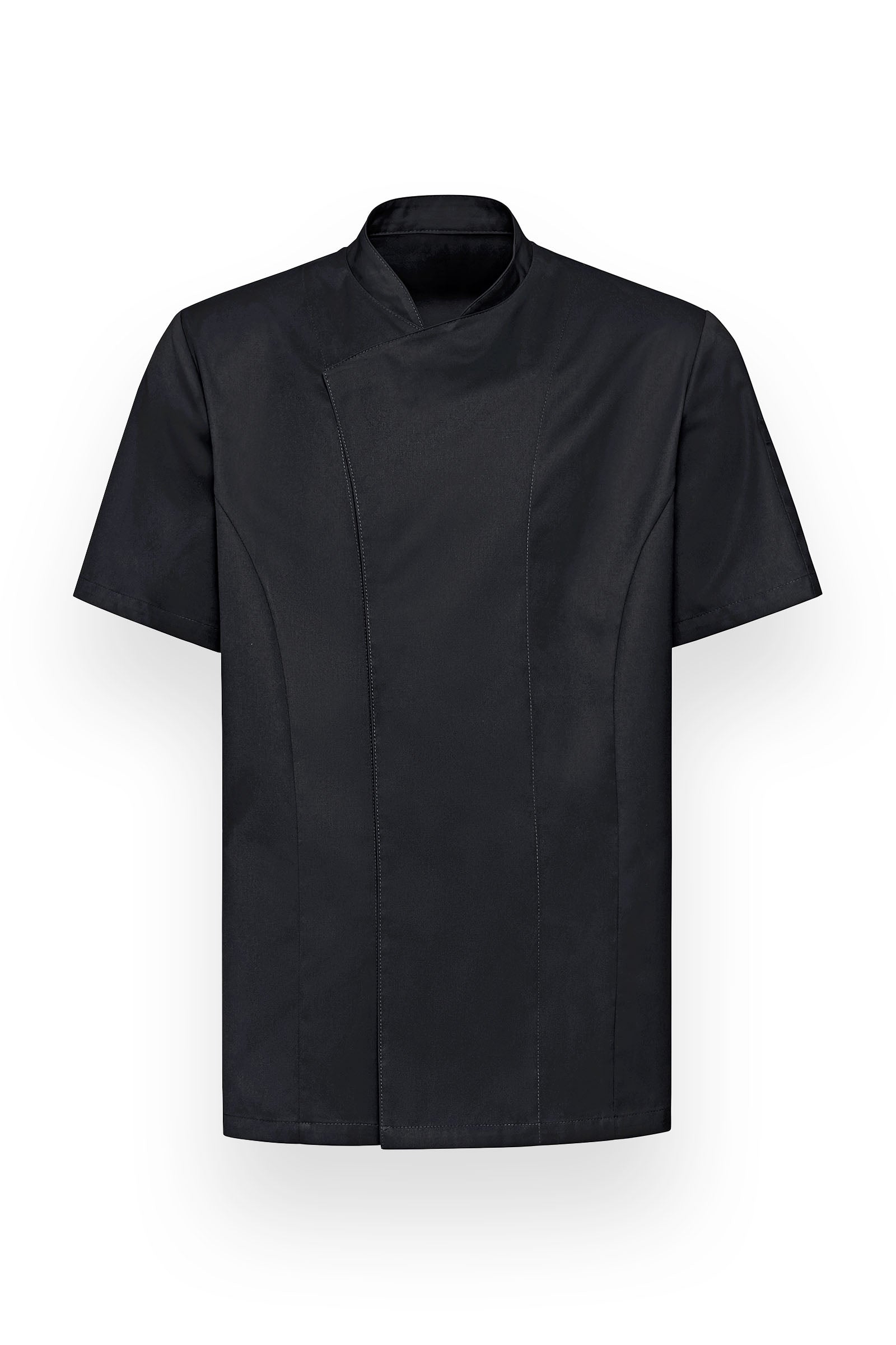 Gastro Kochjacke Herren - 1/2 Arm schwarz