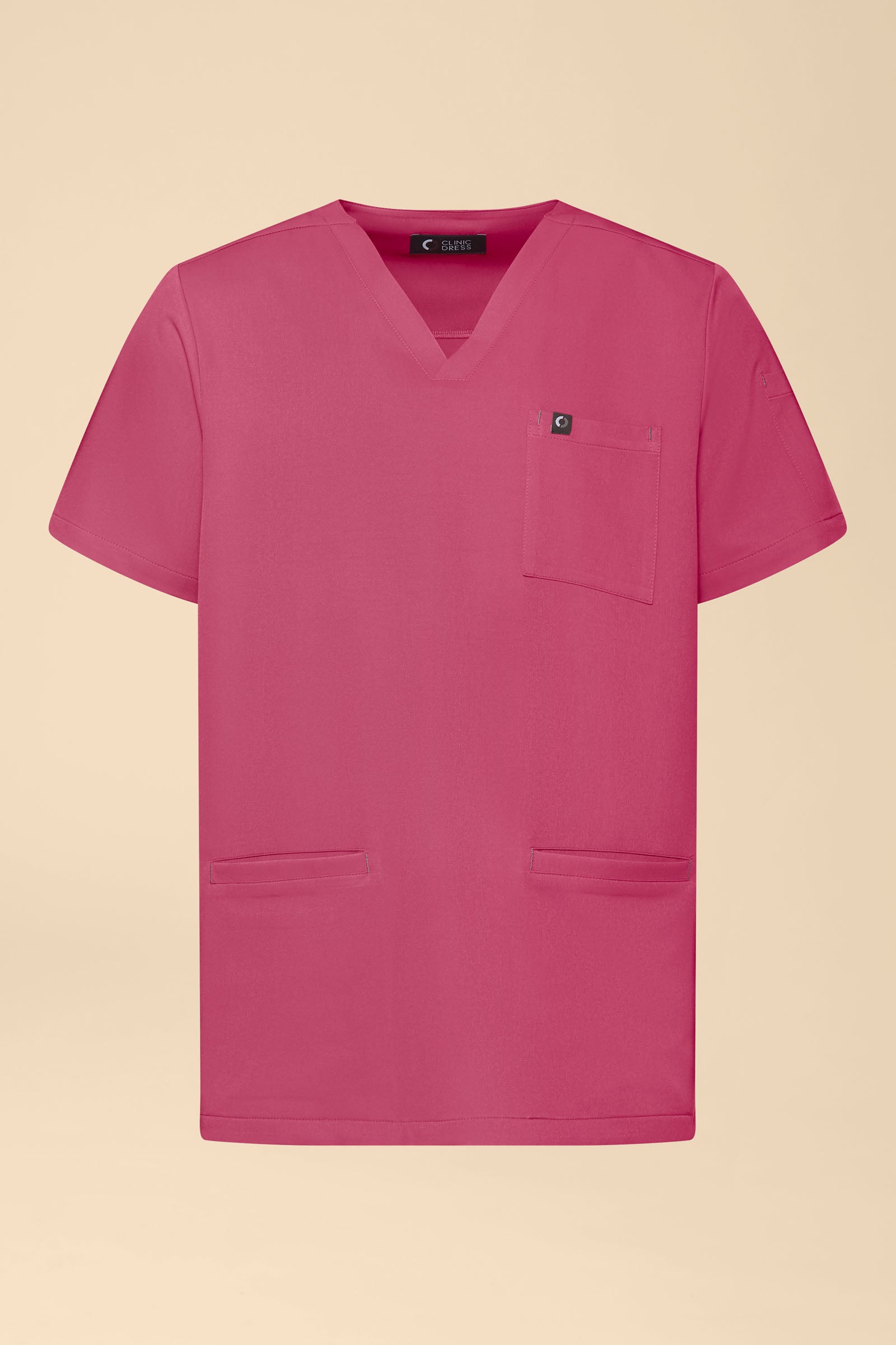 KAERE Schlupfkasack Herren - V-Ausschnitt rosenholz, Vue de face