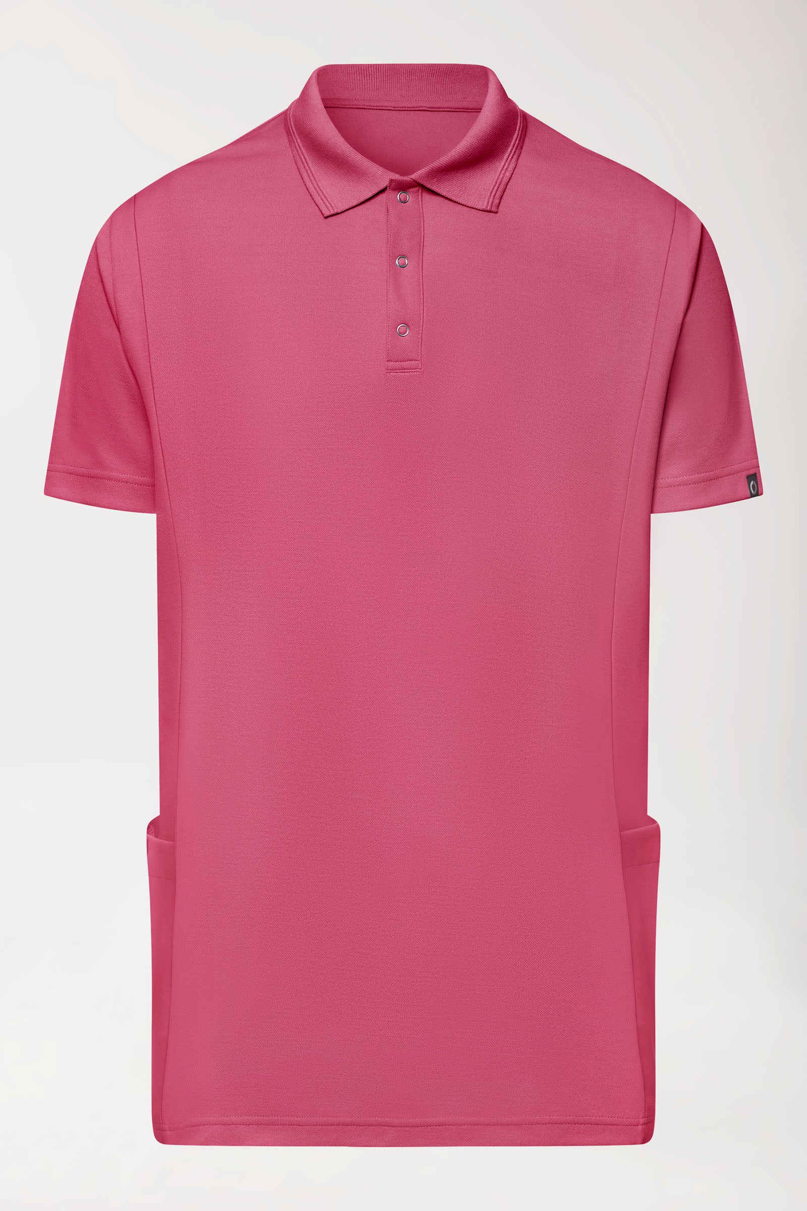 COMFY FLEX Stretch Schlupfkasack Herren - Polokragen rosenholz