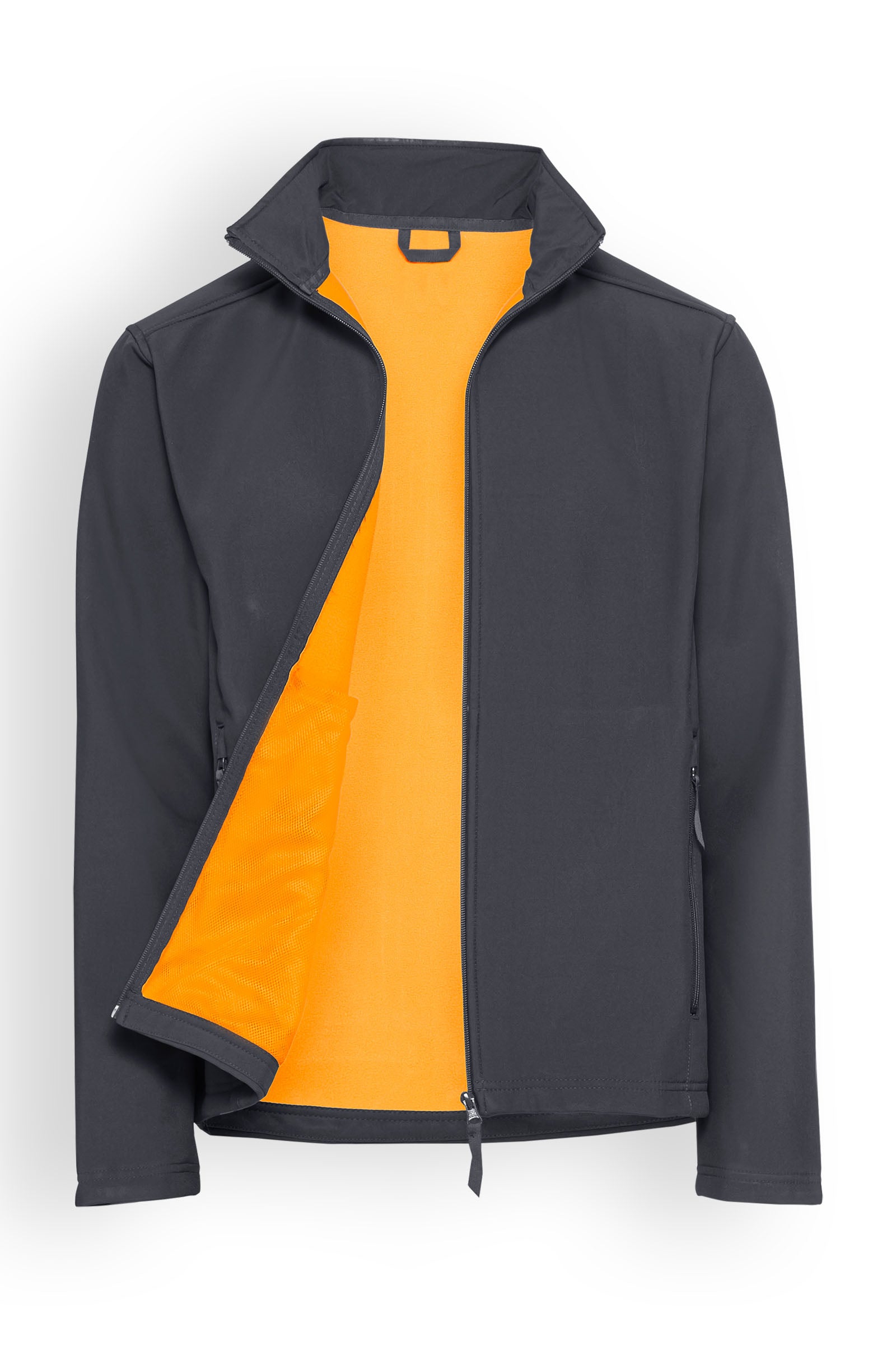 Softshelljacke Erzgrau, Vue de face