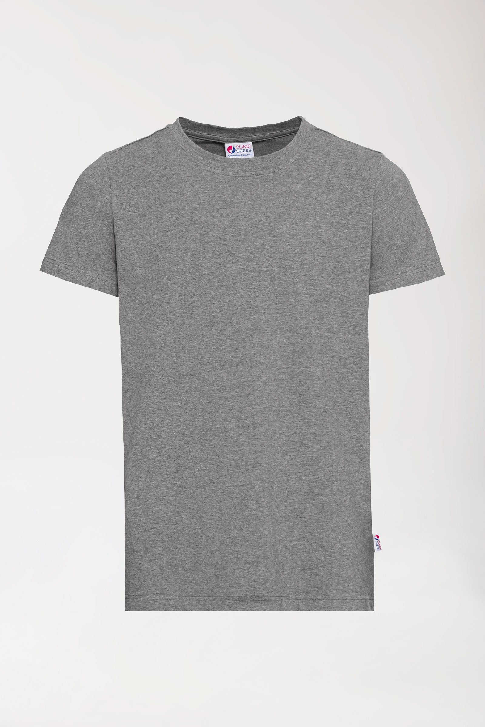 CORE Shirt Herren - Rundhals dunkelgrau melange