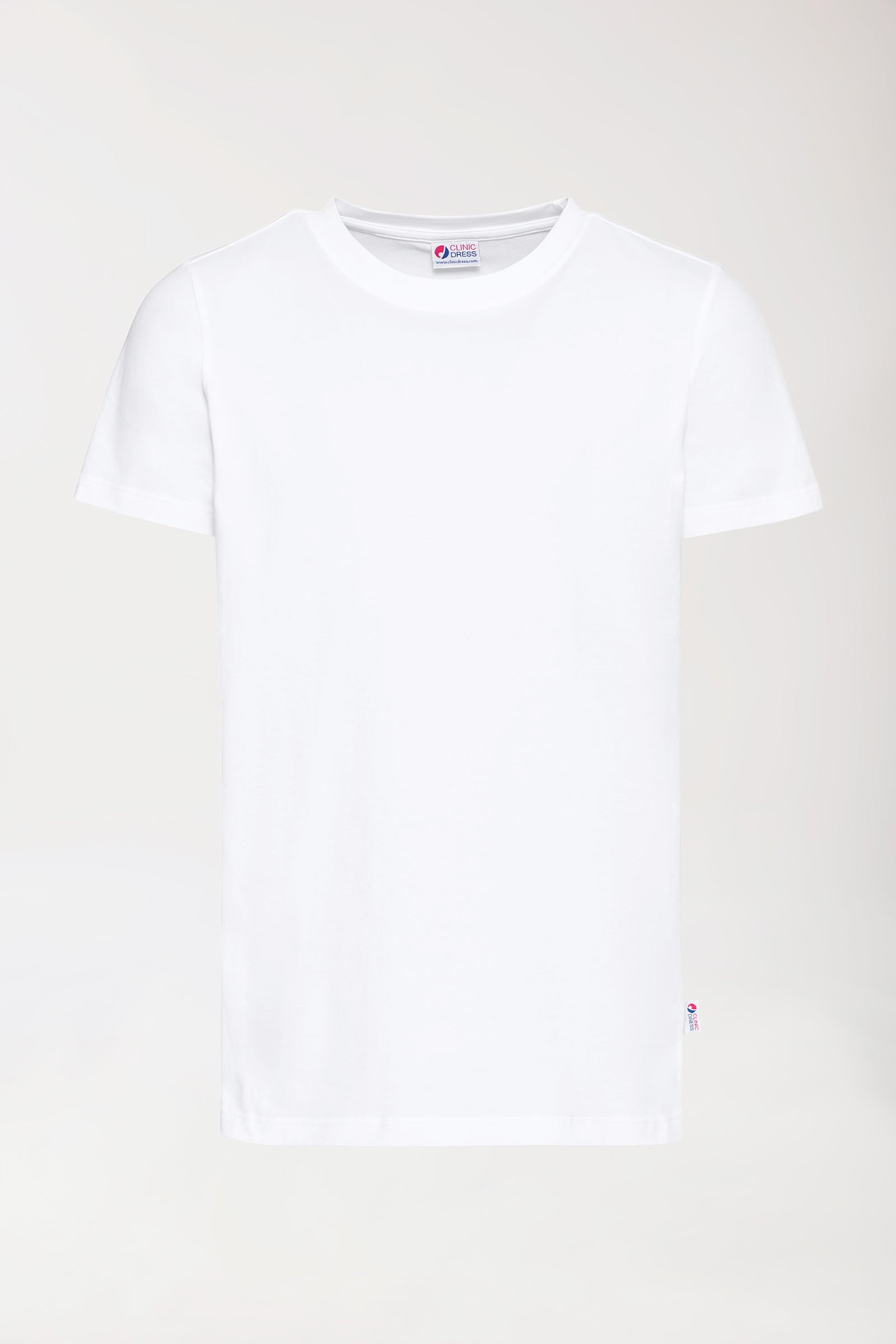 CORE Shirt Herren - Rundhals weiss, Vue de face