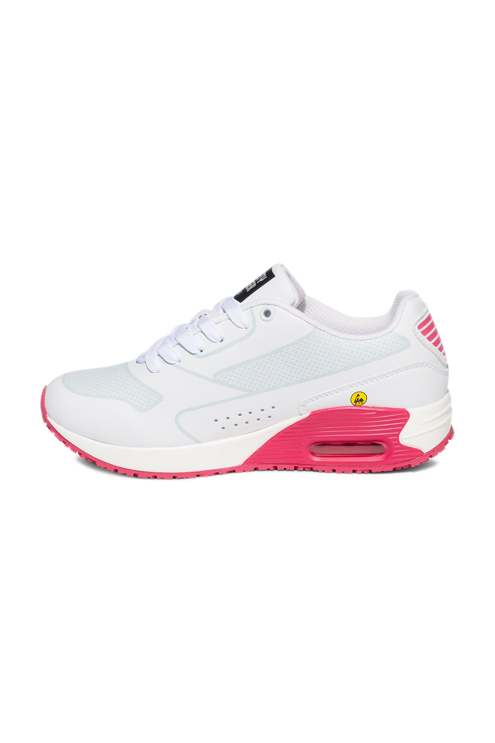 Damen Berufsschuh weiss/lipstick