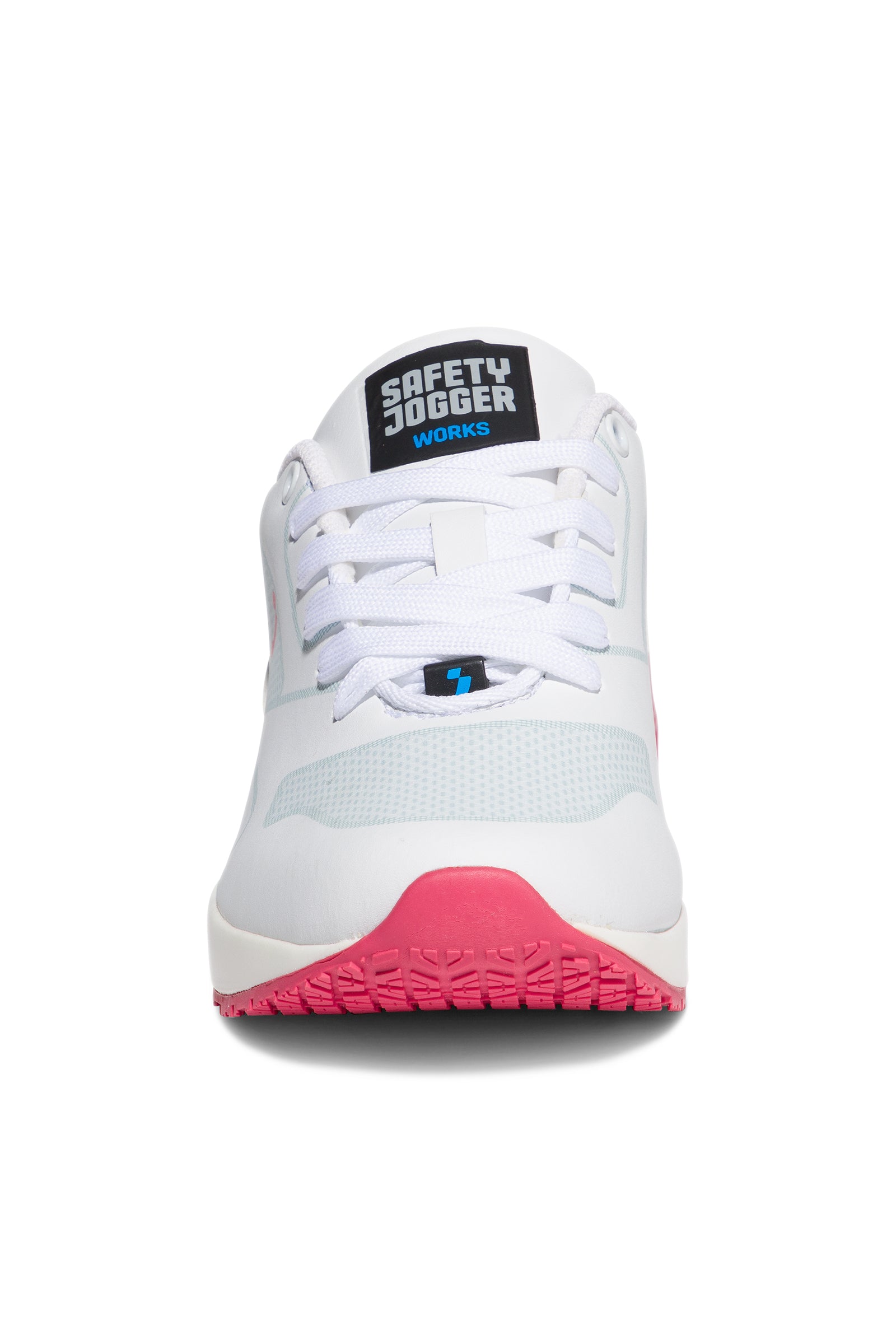 Damen Berufsschuh weiss/lipstick, Vue de face