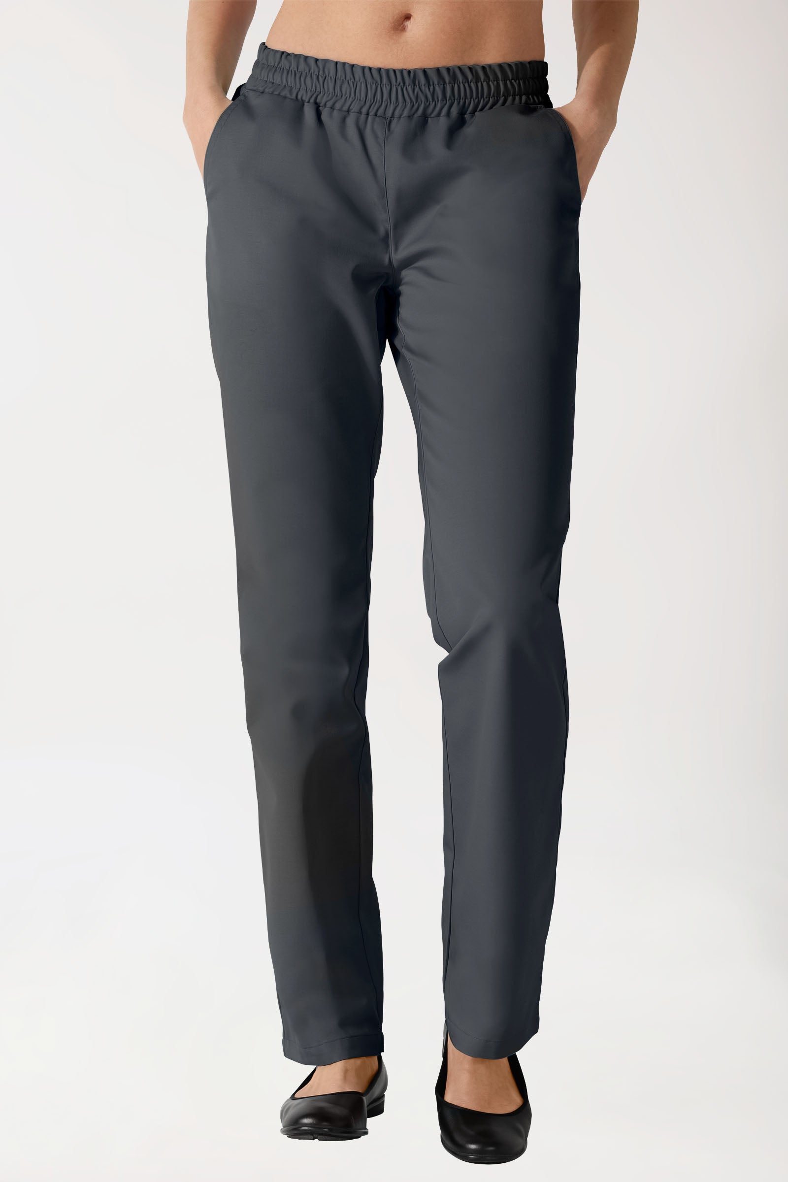 JUST STRONG Hose Damen - Gummibund anthrazit