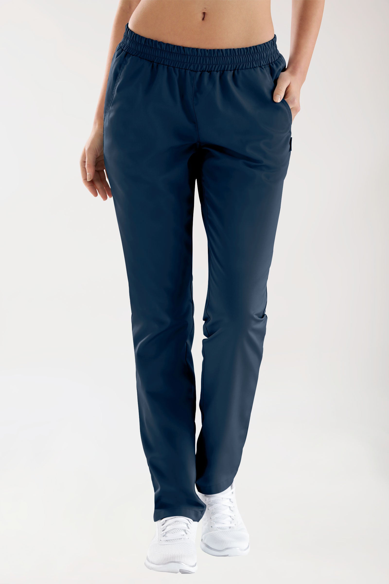 CORE Hose Damen - leicht vertiefter Bund navy