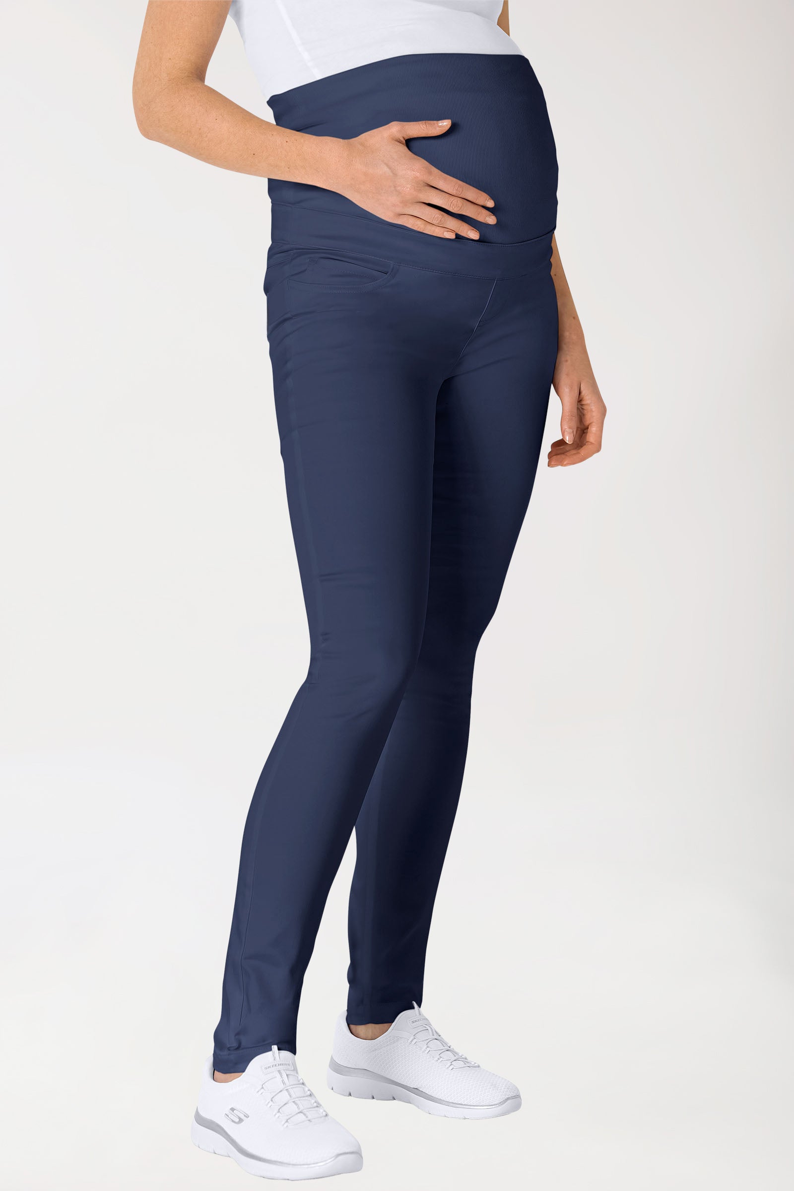 Stretch Umstandshose navy