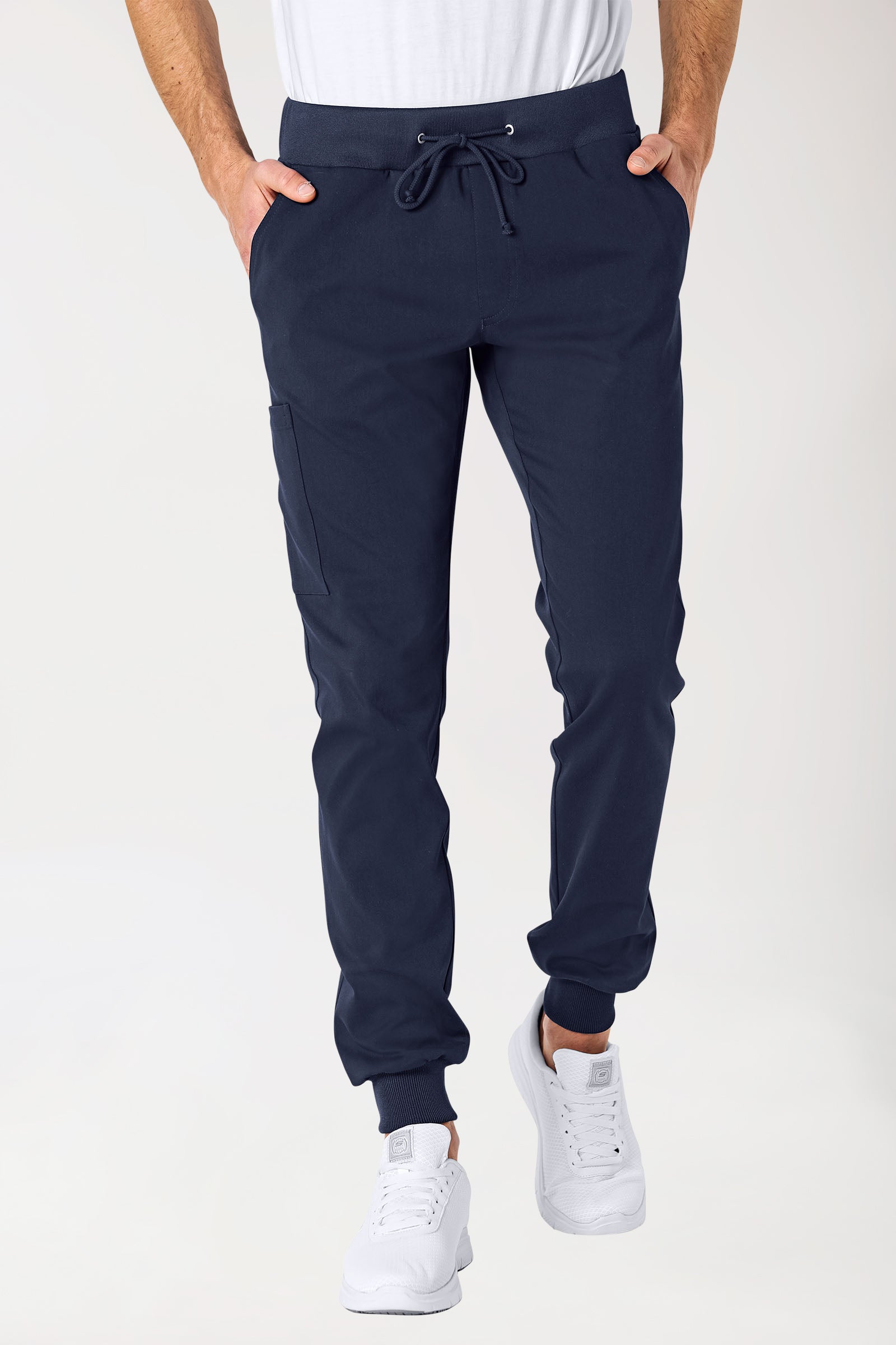 Stretch Hose Herren - Jogpants navy