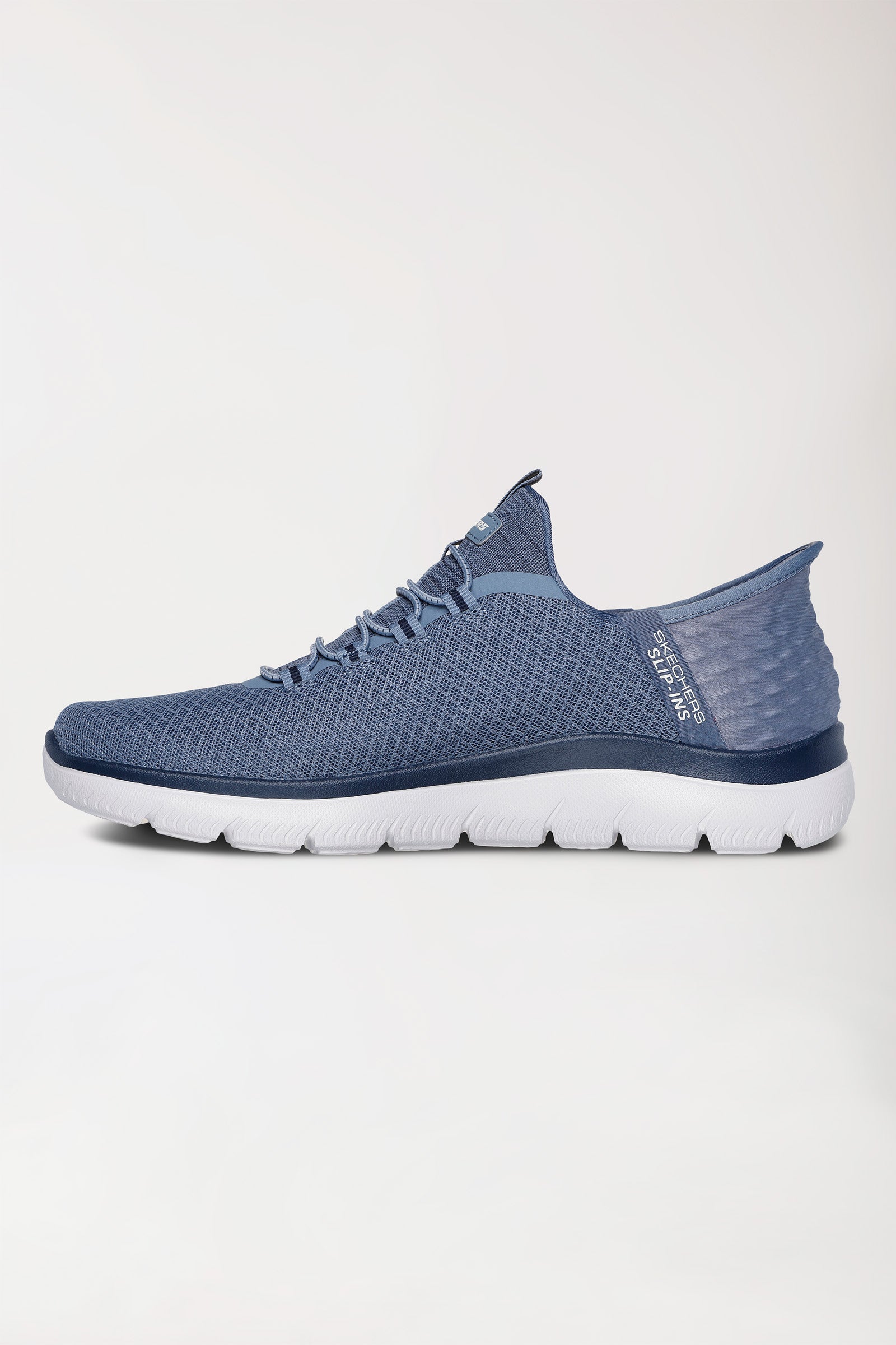 Herren Sneaker-SKECHERS Slip-ins-blau, Vue de face