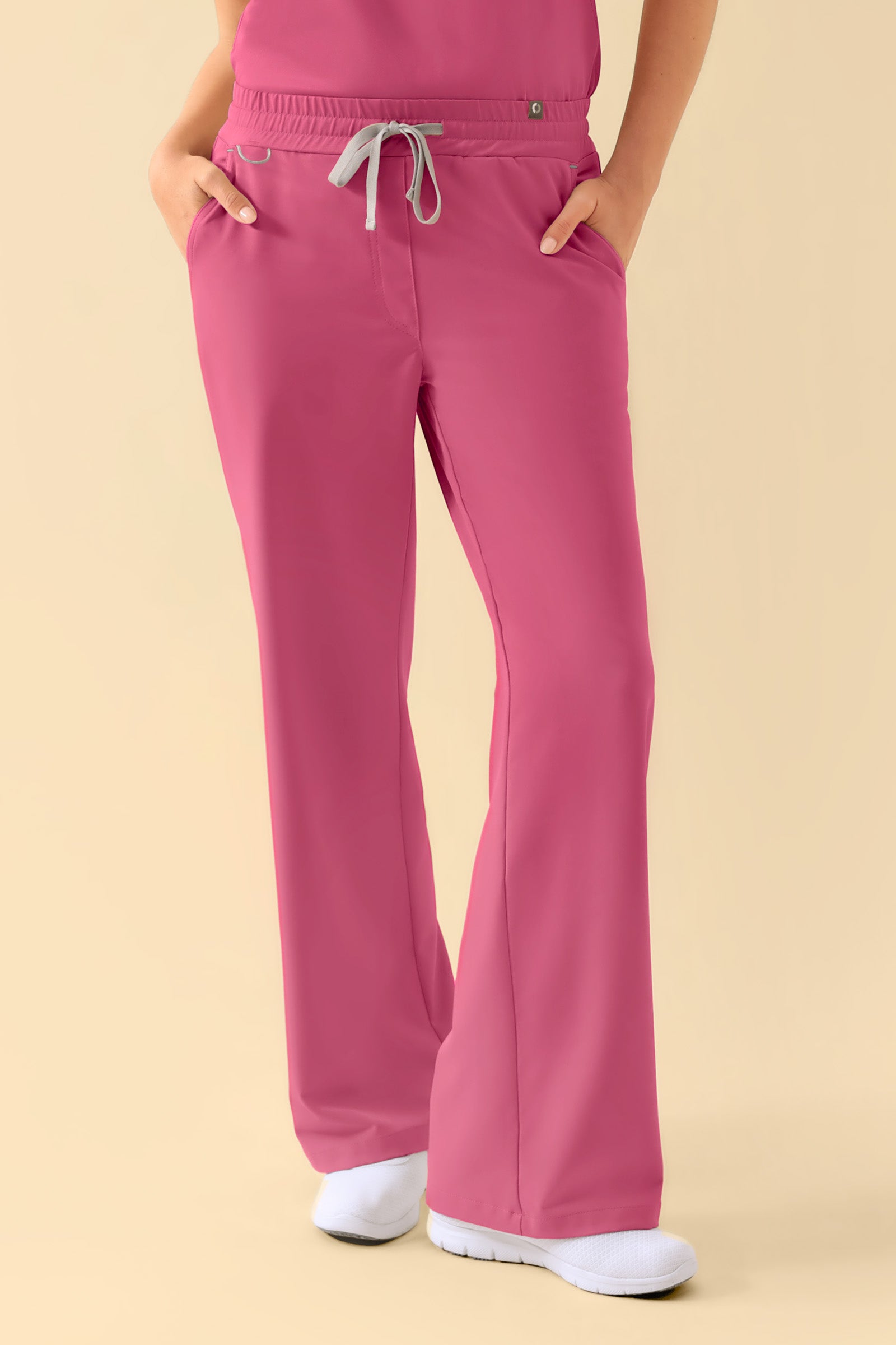 KAERE Hose Damen - weites Bein rosenholz, Vue de face