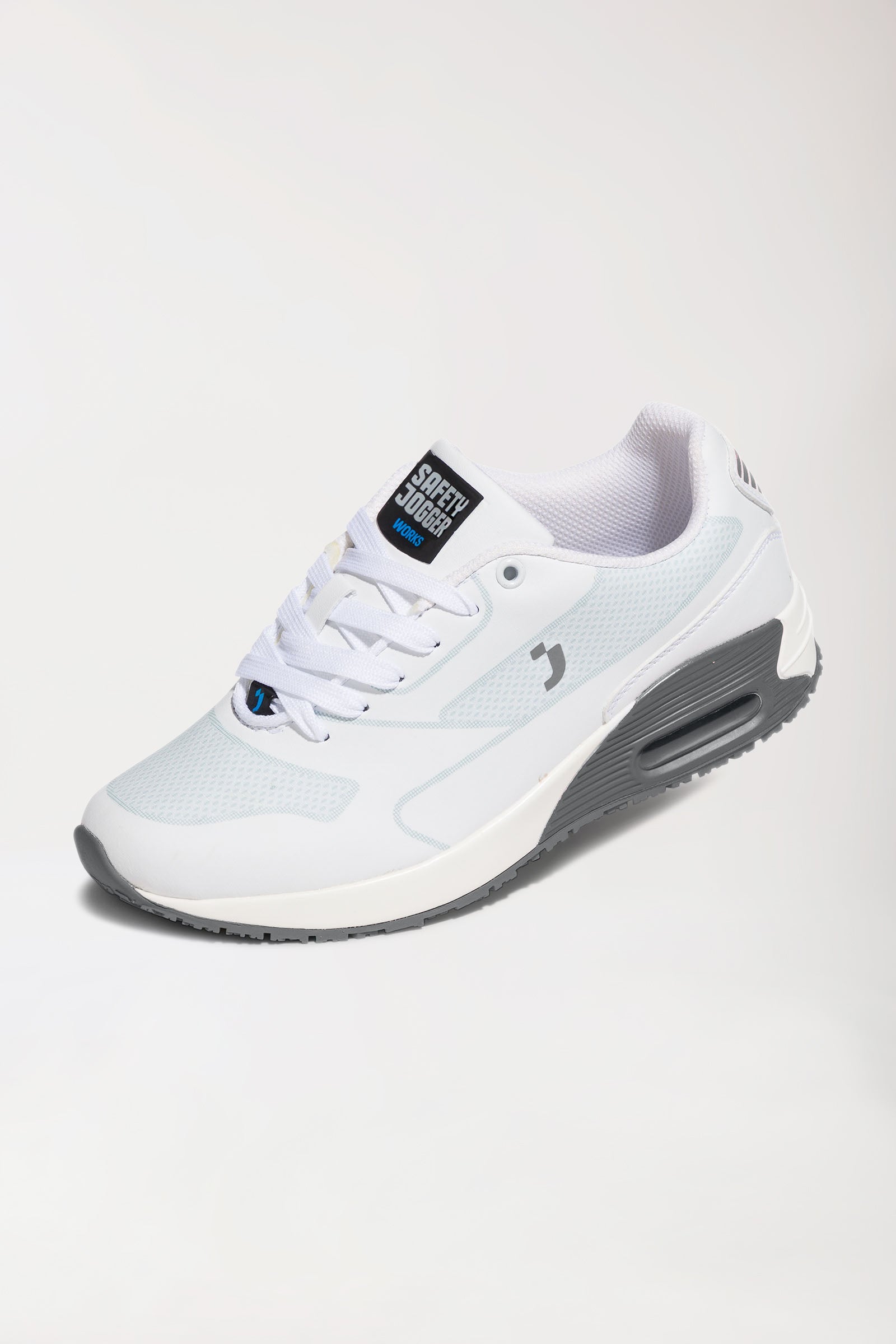 Damen Berufsschuh weiss/grau
