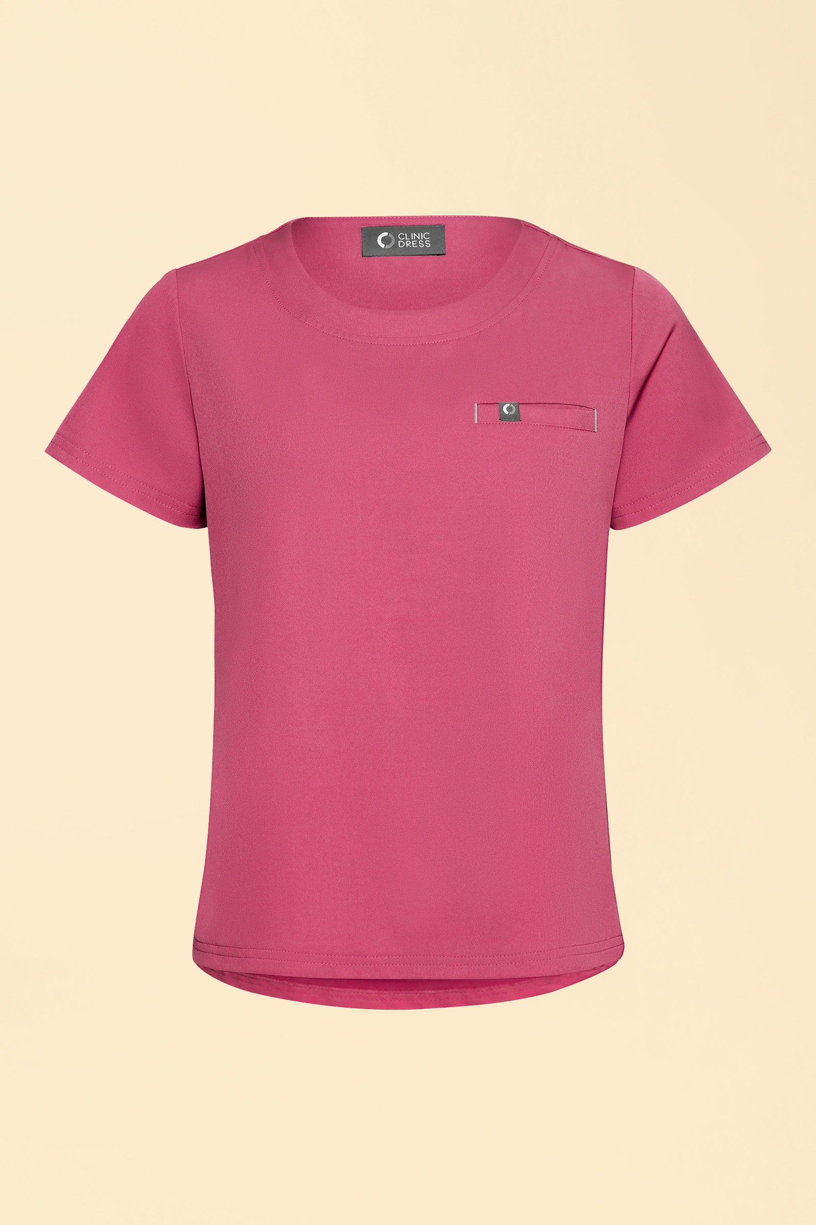 KAERE Shirt Damen - Rundhalsausschnitt rosenholz, Vue de face