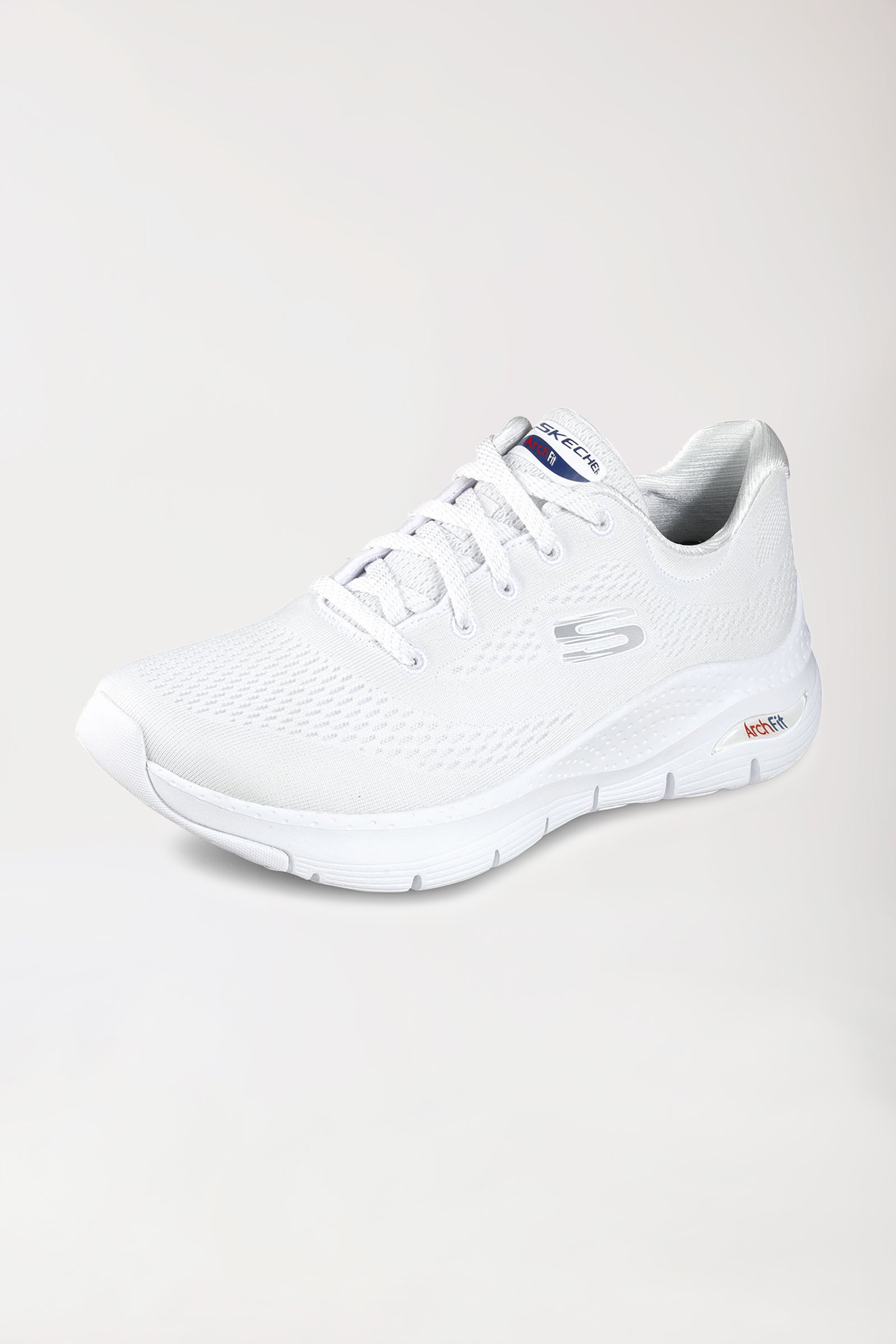 Damen Sneaker-SKECHERS-Memory Foam-weiss