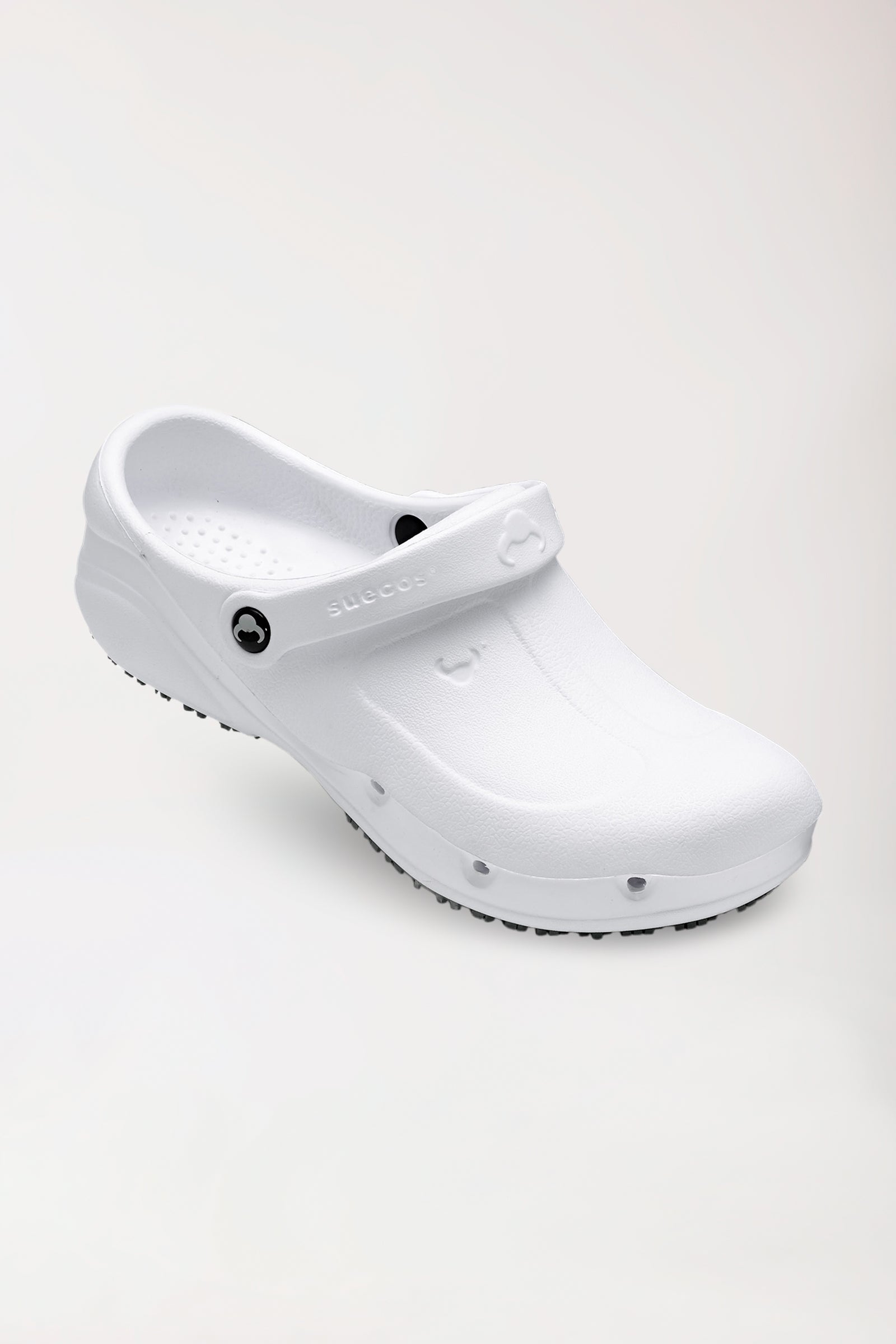 Berufs-Clog Weiss suecos Unisex weiss, Vorderansicht