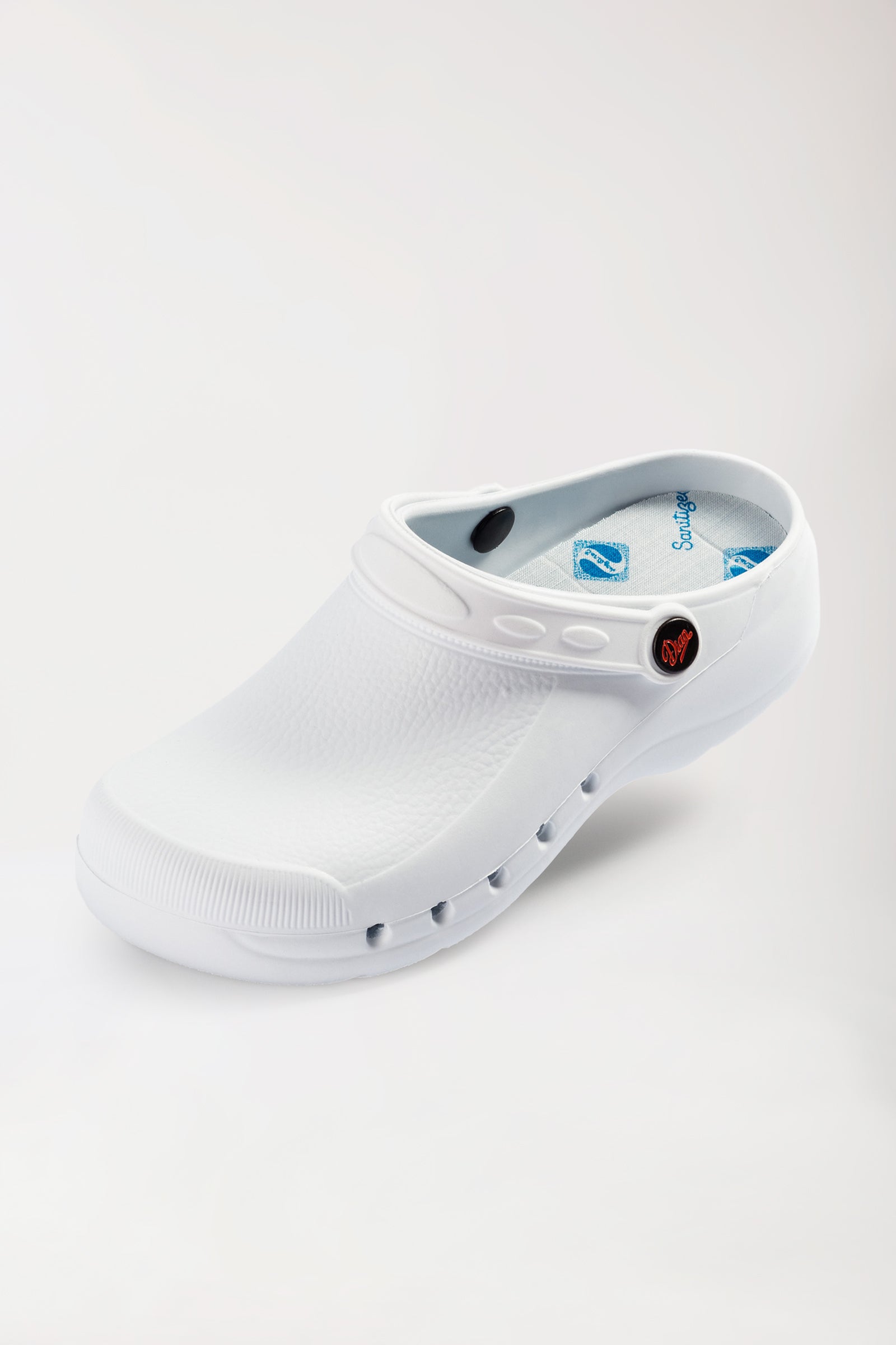 Unisex Berufsclog - leicht - weiss, Vorderansicht