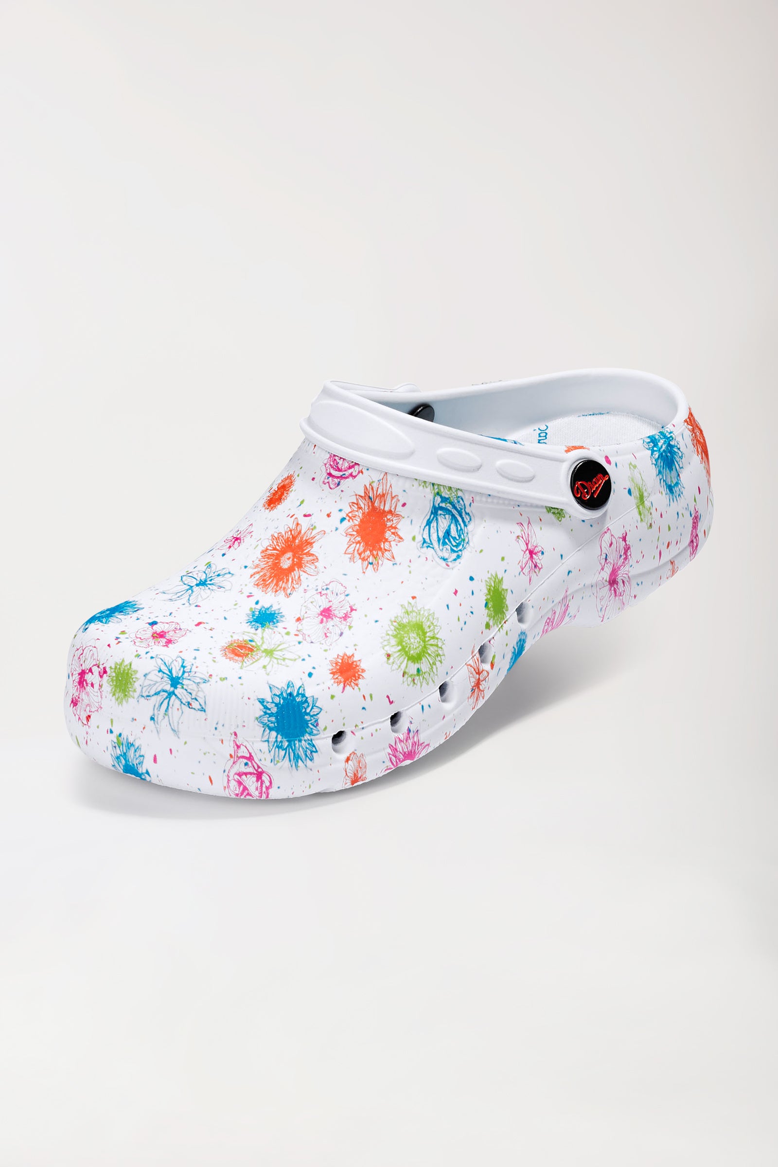 Unisex Berufsclog weiss/bunt