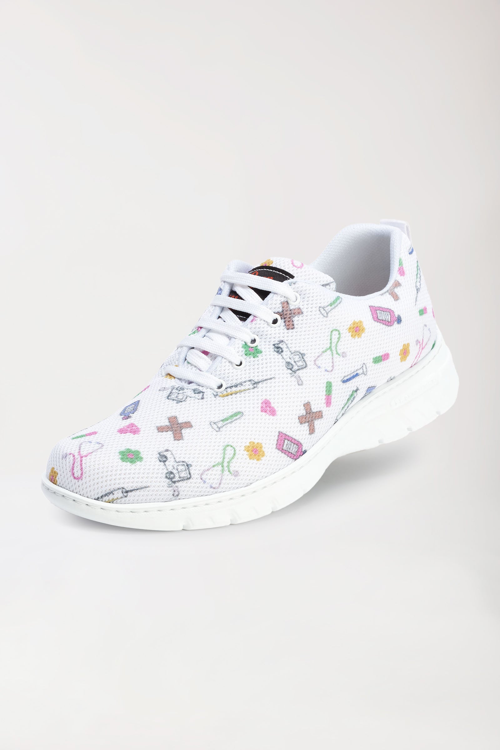 Unisex Berufsschuh weiss/bunt