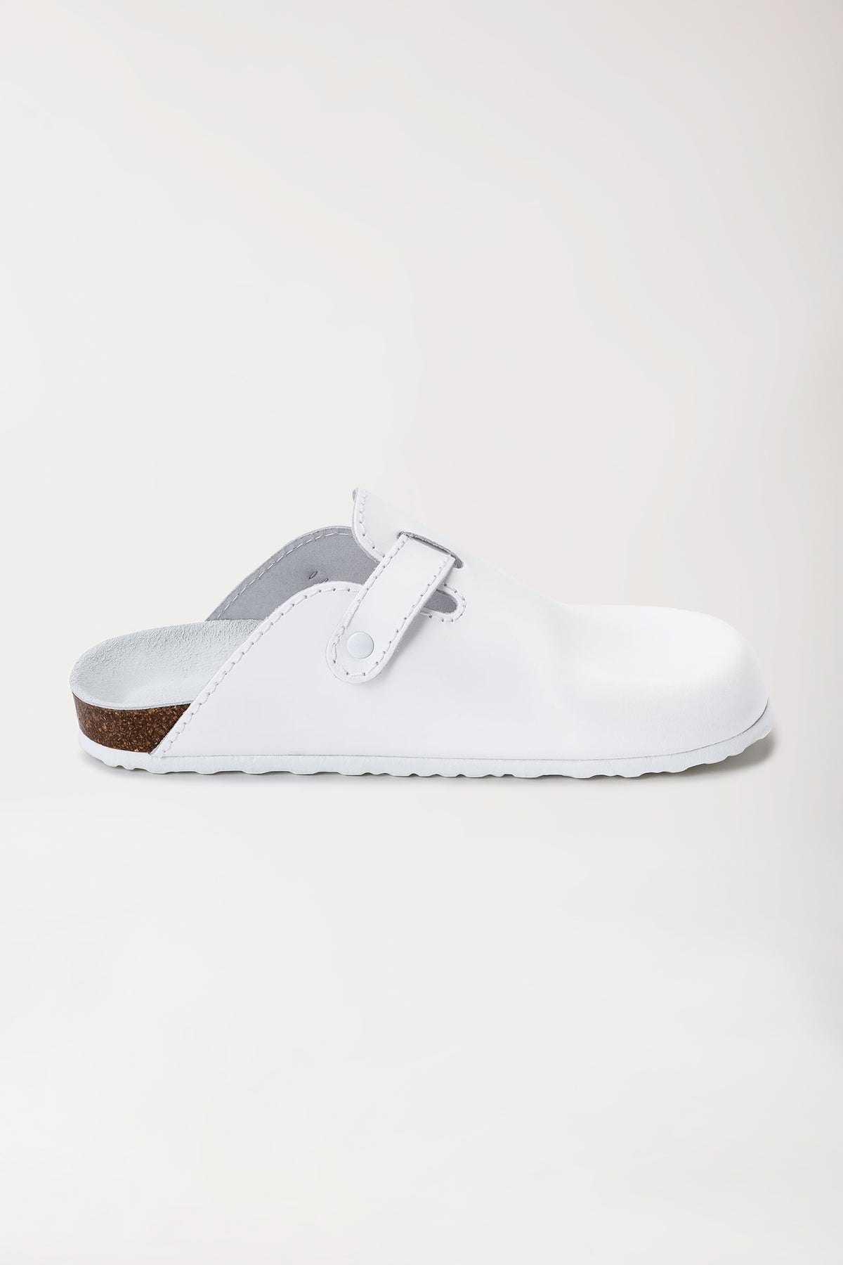 Unisex Clog weiss, Vue de face