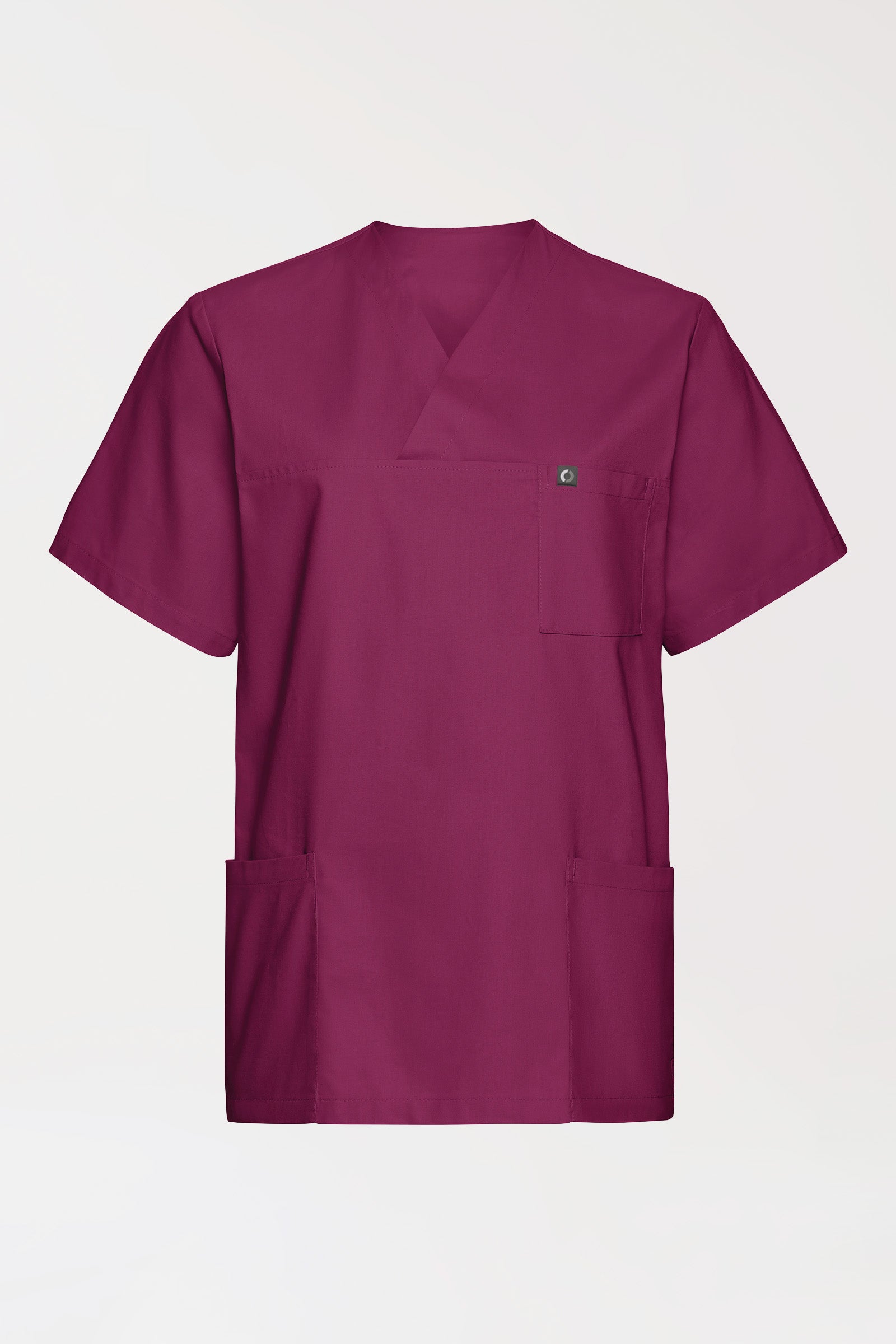 Baumwolle Schlupfkasack Unisex - Doppelpack berry, Vue de face