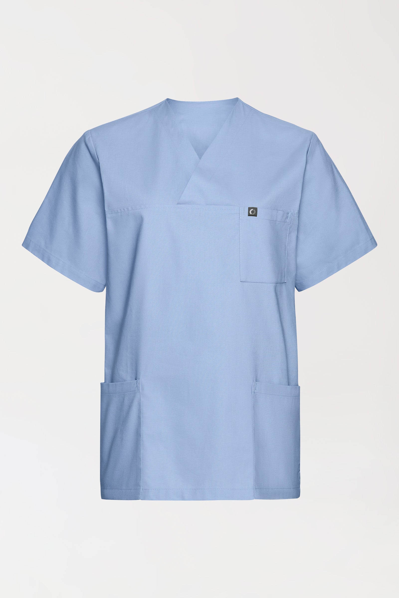 Baumwolle Schlupfkasack Unisex - Doppelpack light blue, Vue de face