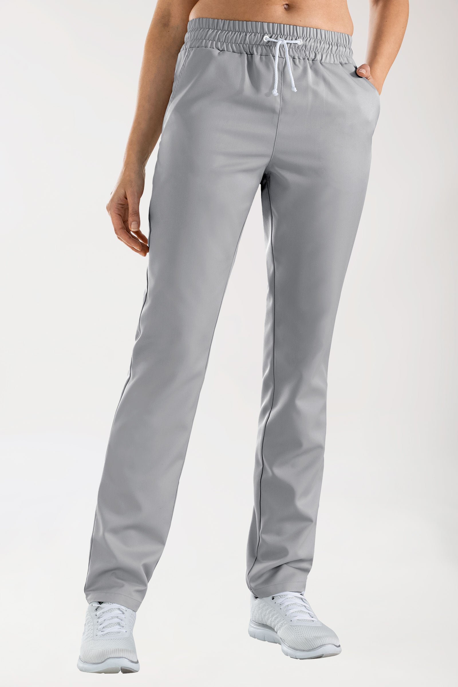 GREEN Hose Unisex - Gummibund perlgrau, Vue de face
