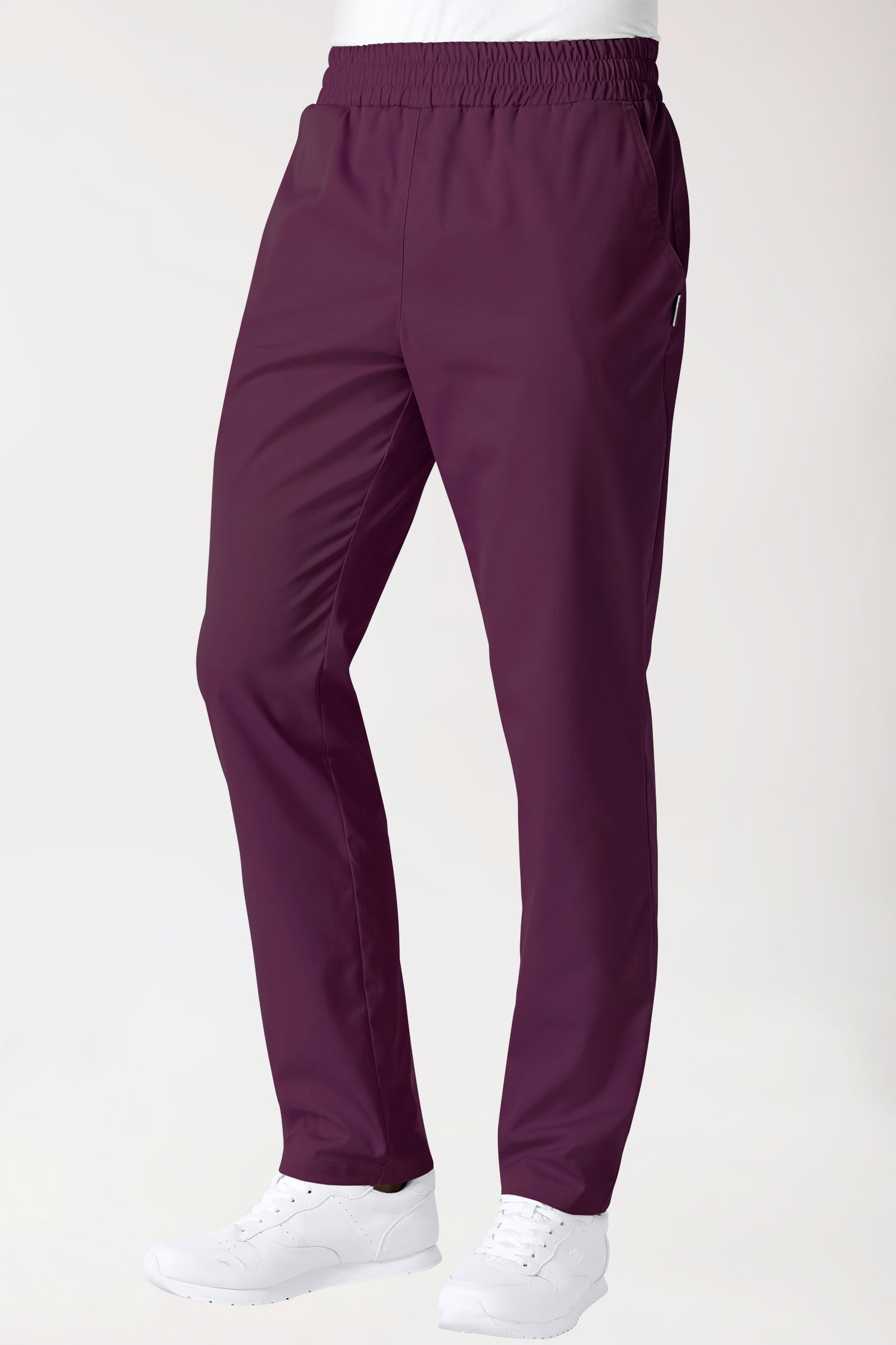 CORE Hose Unisex - hoher Bund pflaume, Vue de face