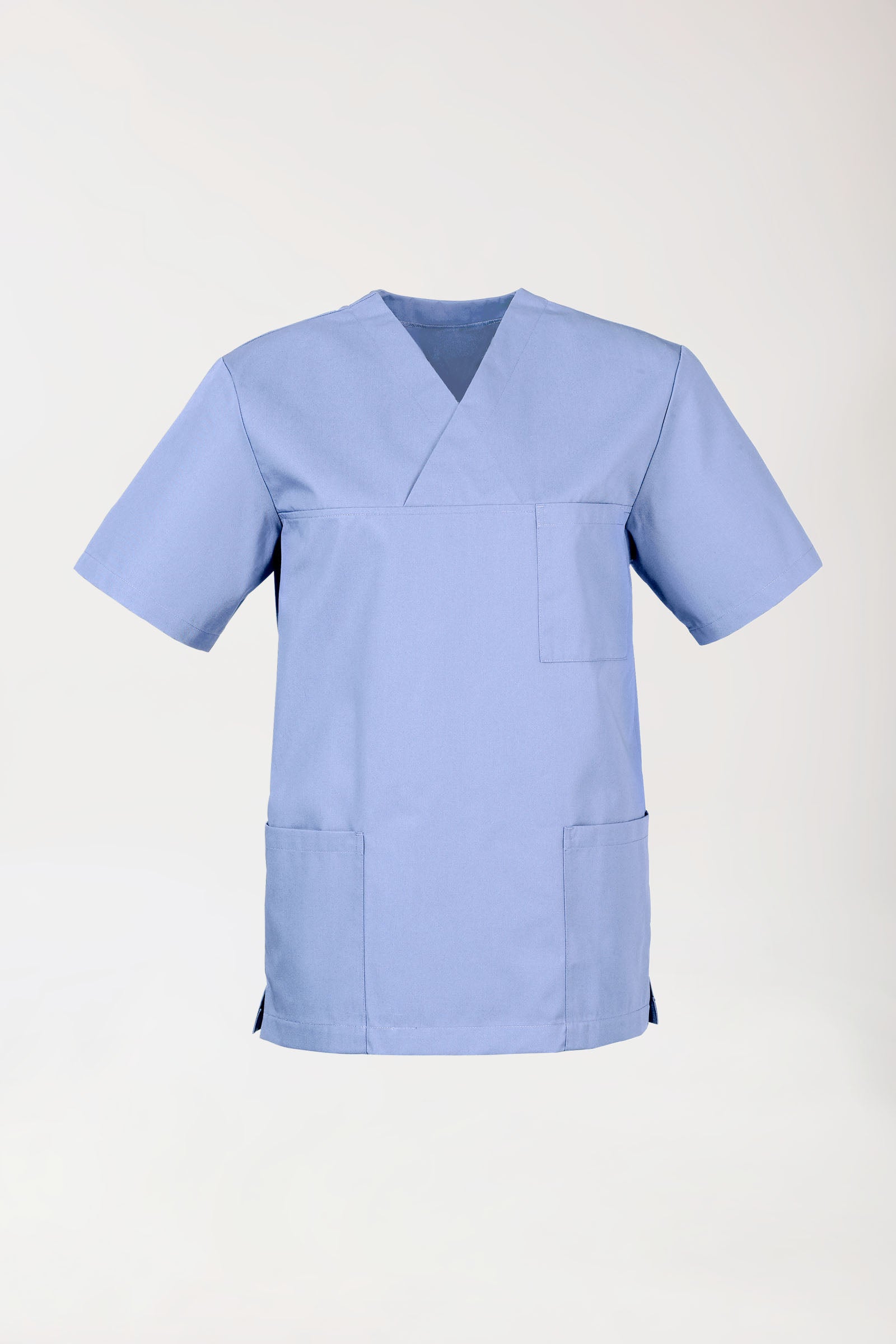 JUST STRONG Schlupfkasack Unisex - V-Ausschnitt eisblau