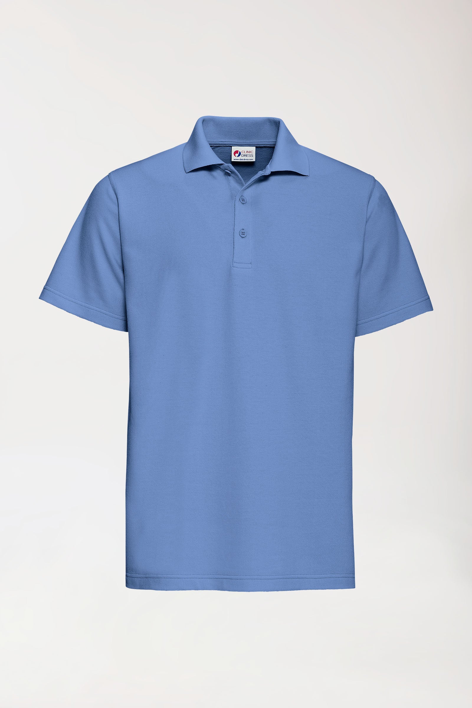 CORE Shirt Unisex - Polokragen petrolblau, Vorderansicht