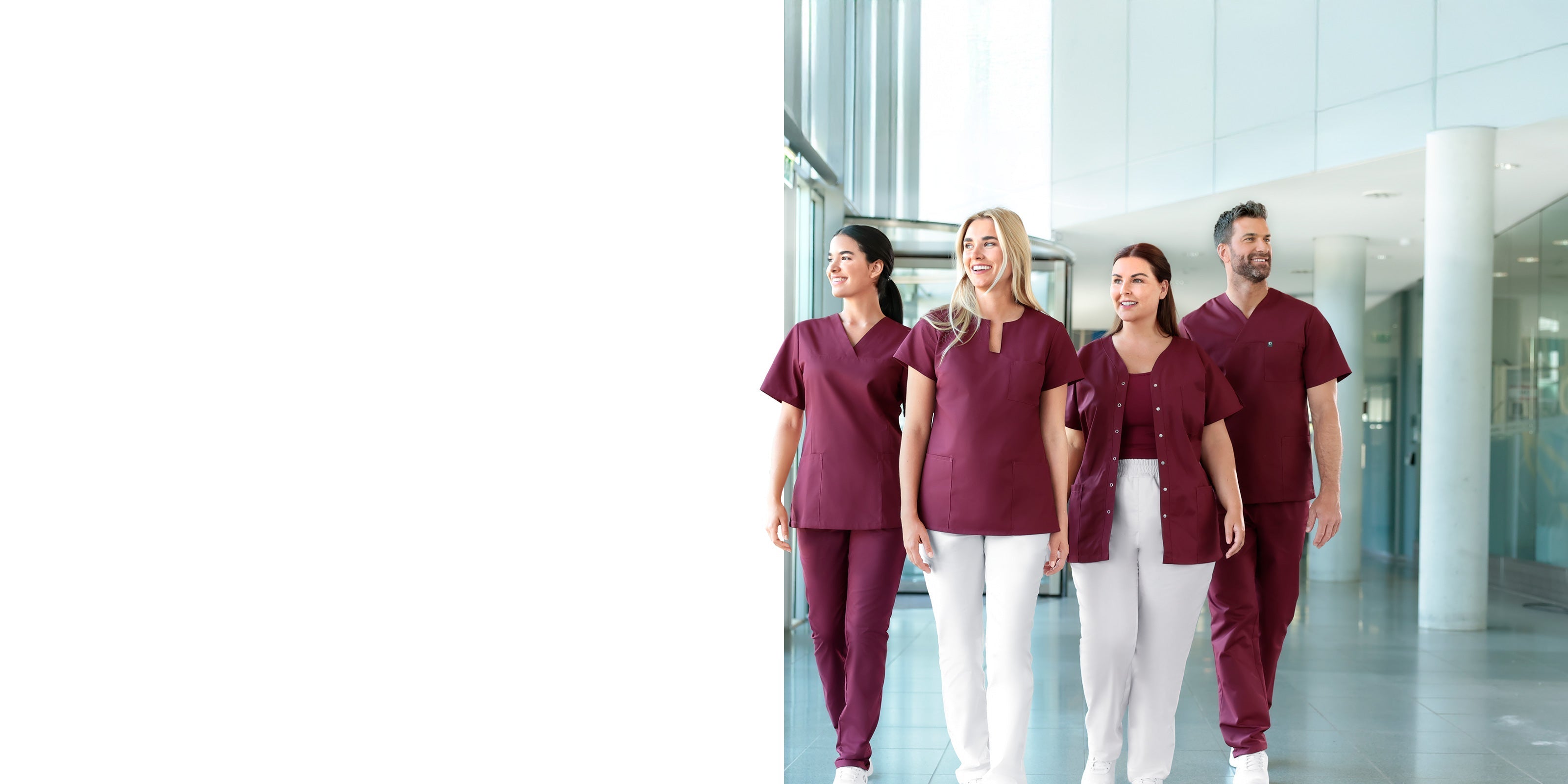 Berufsbekleidung für das Krankenhaus