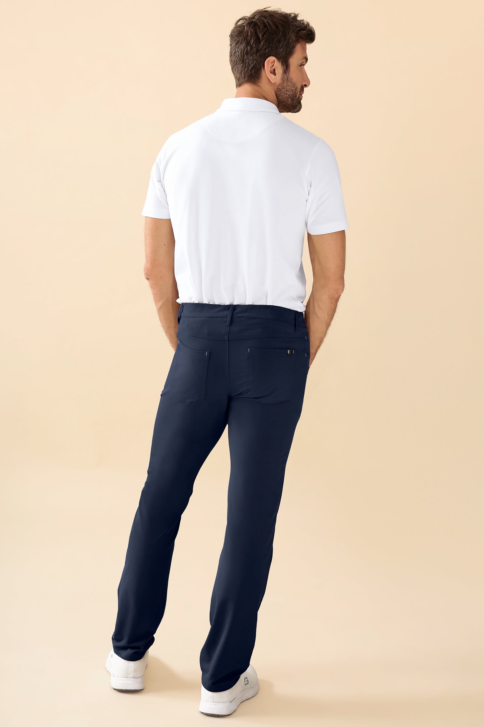 KAERE Hose Herren - 5-Pocket navy, Vue de dos 