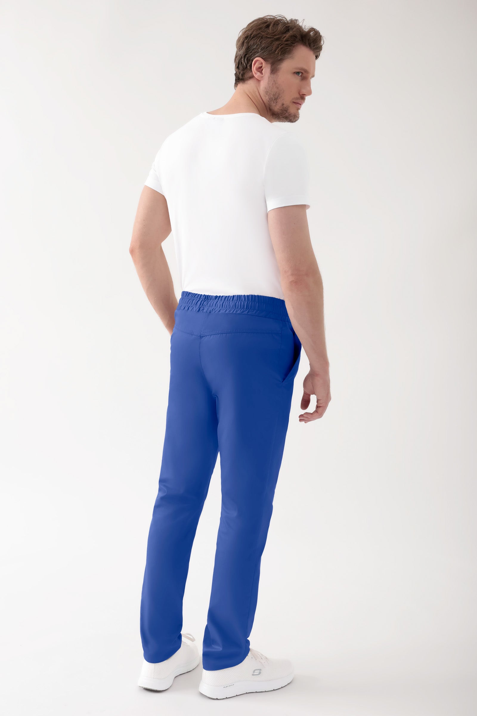 CORE Hose Unisex - hoher Bund königsblau, Vue de dos 