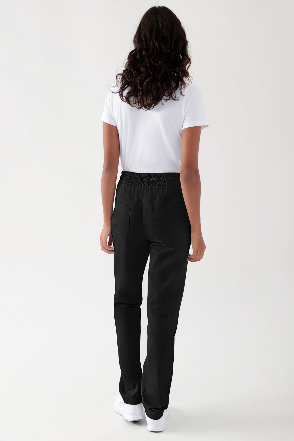TENCEL™ Hose Unisex - Rundumgummibund schwarz, Vue de dos 