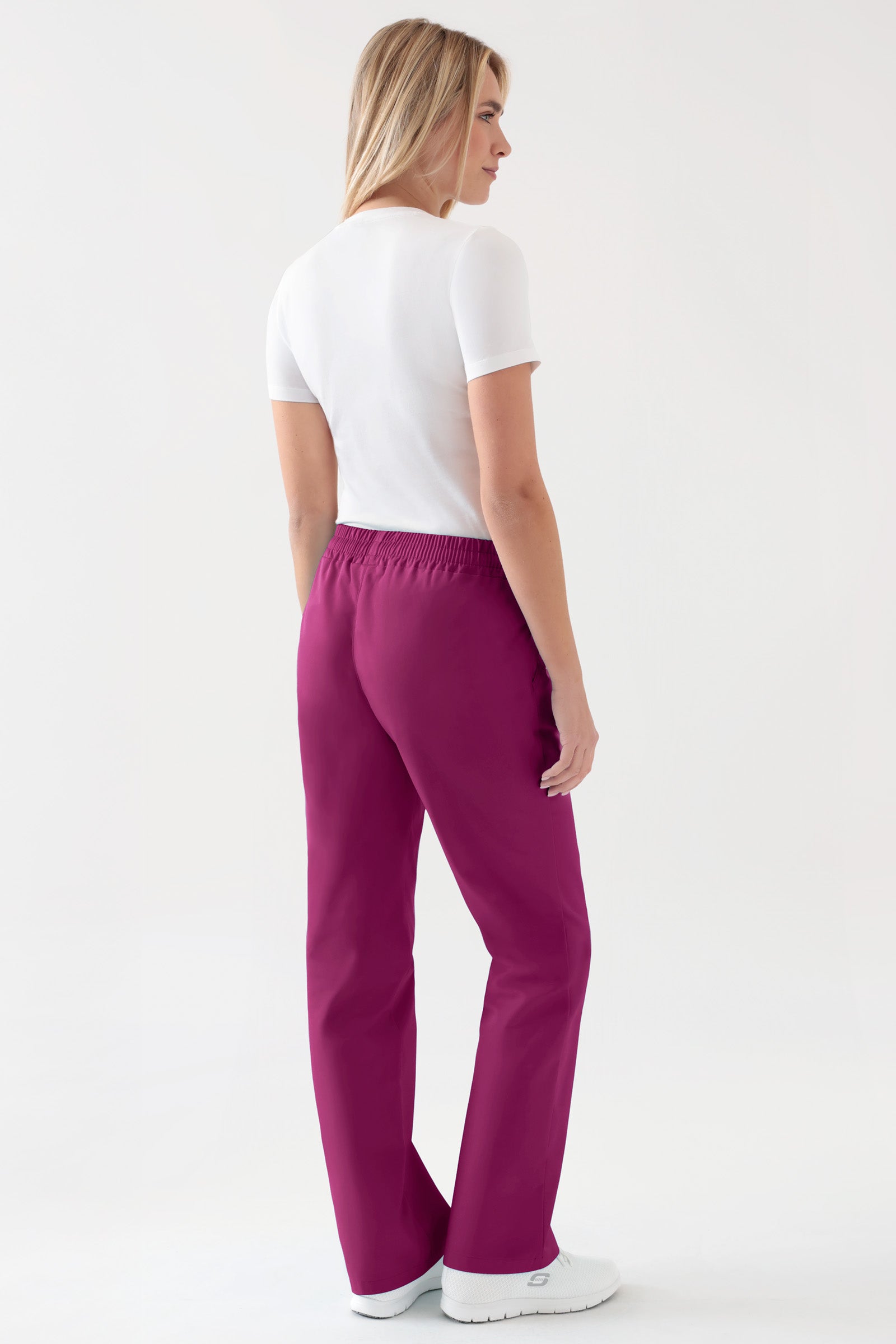 JUST STRONG Hose Damen - Gummibund berry