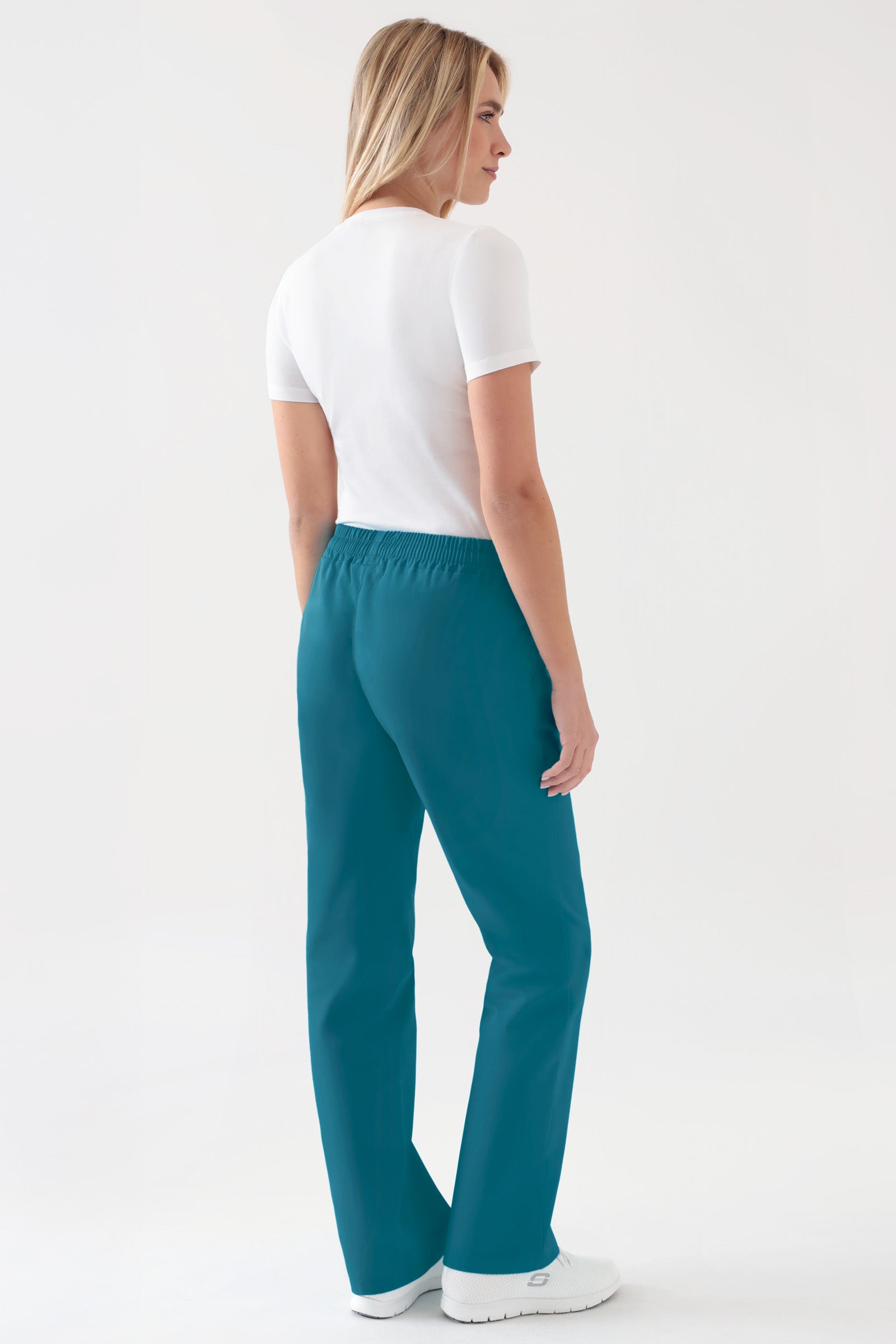 JUST STRONG Hose Damen - Gummibund petrol