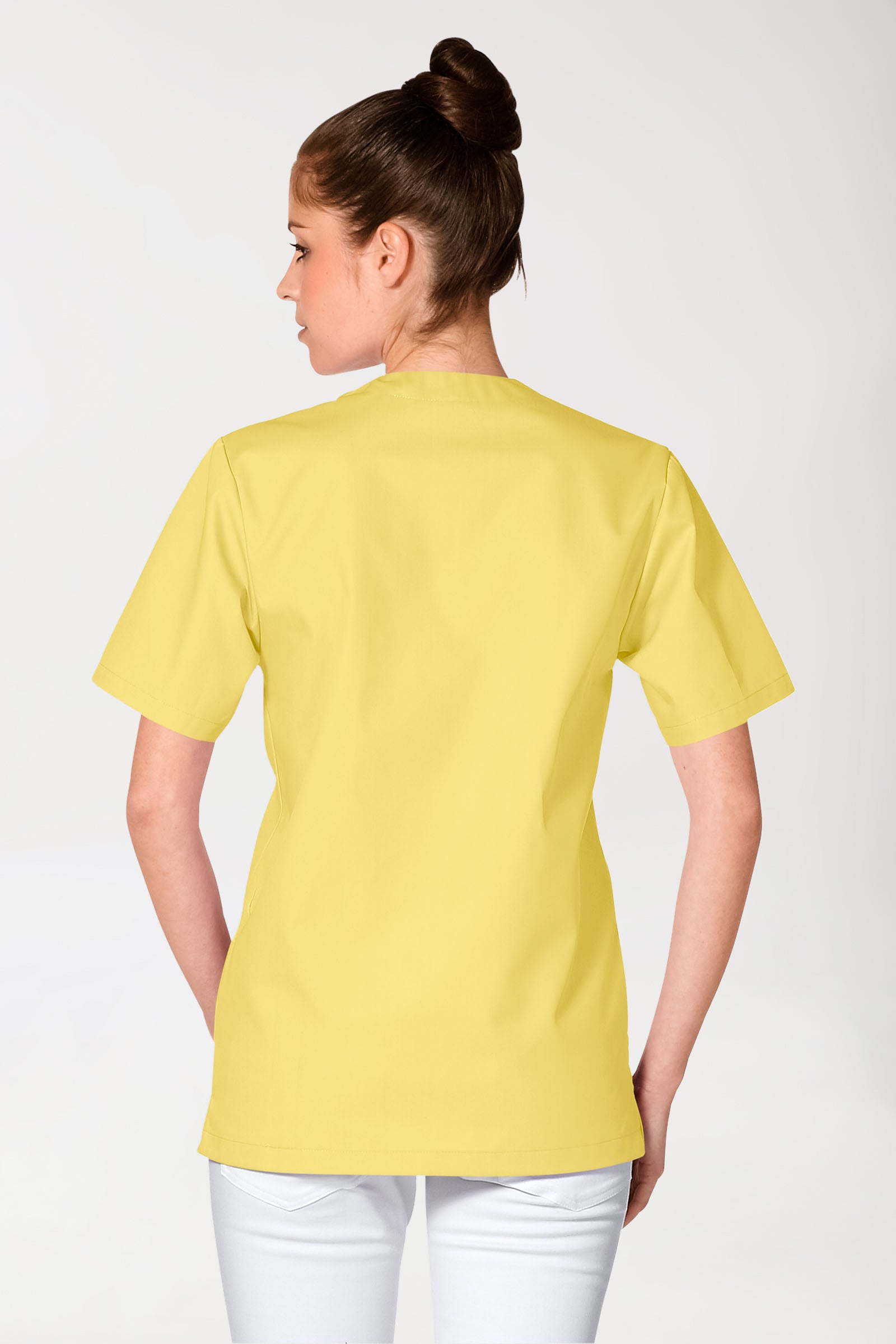 Schlupfkasack Gelb Unisex, Vue de dos 