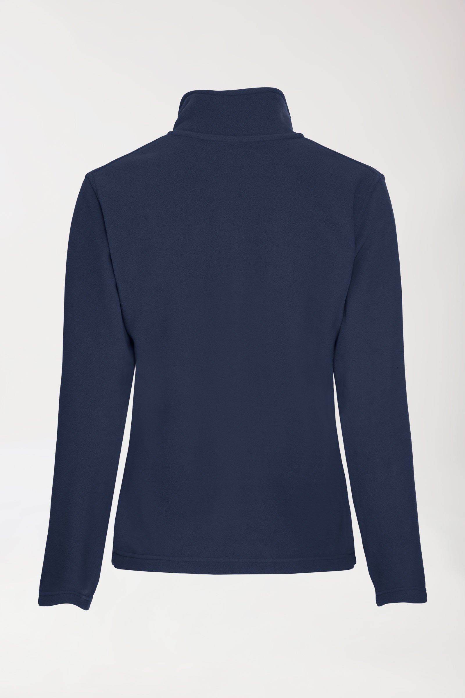 Fleecejacke Damen - Stehkragen nachtblau