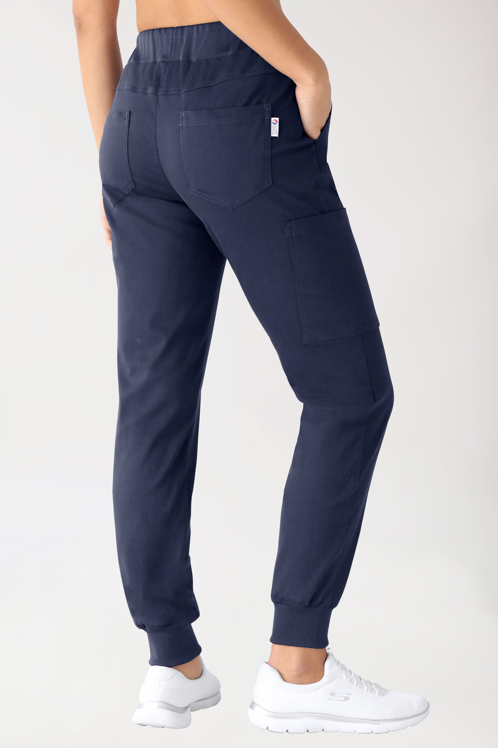 COMFY FLEX Hose Damen - Jogpants navy, Rückansicht 