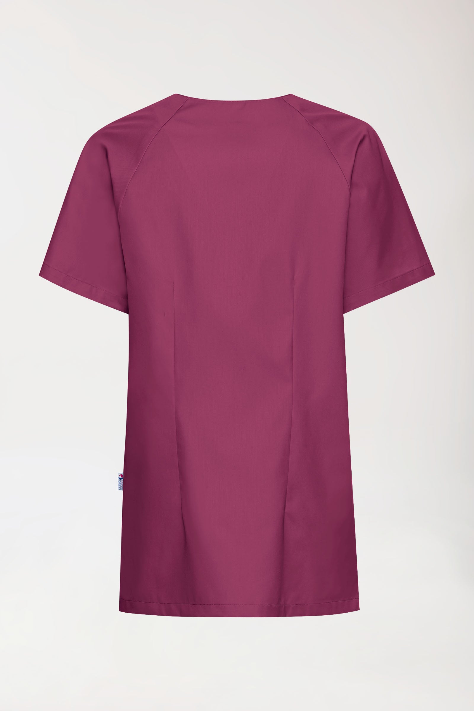 CORE Kasack Damen - durchgeknöpft berry, Rückansicht 