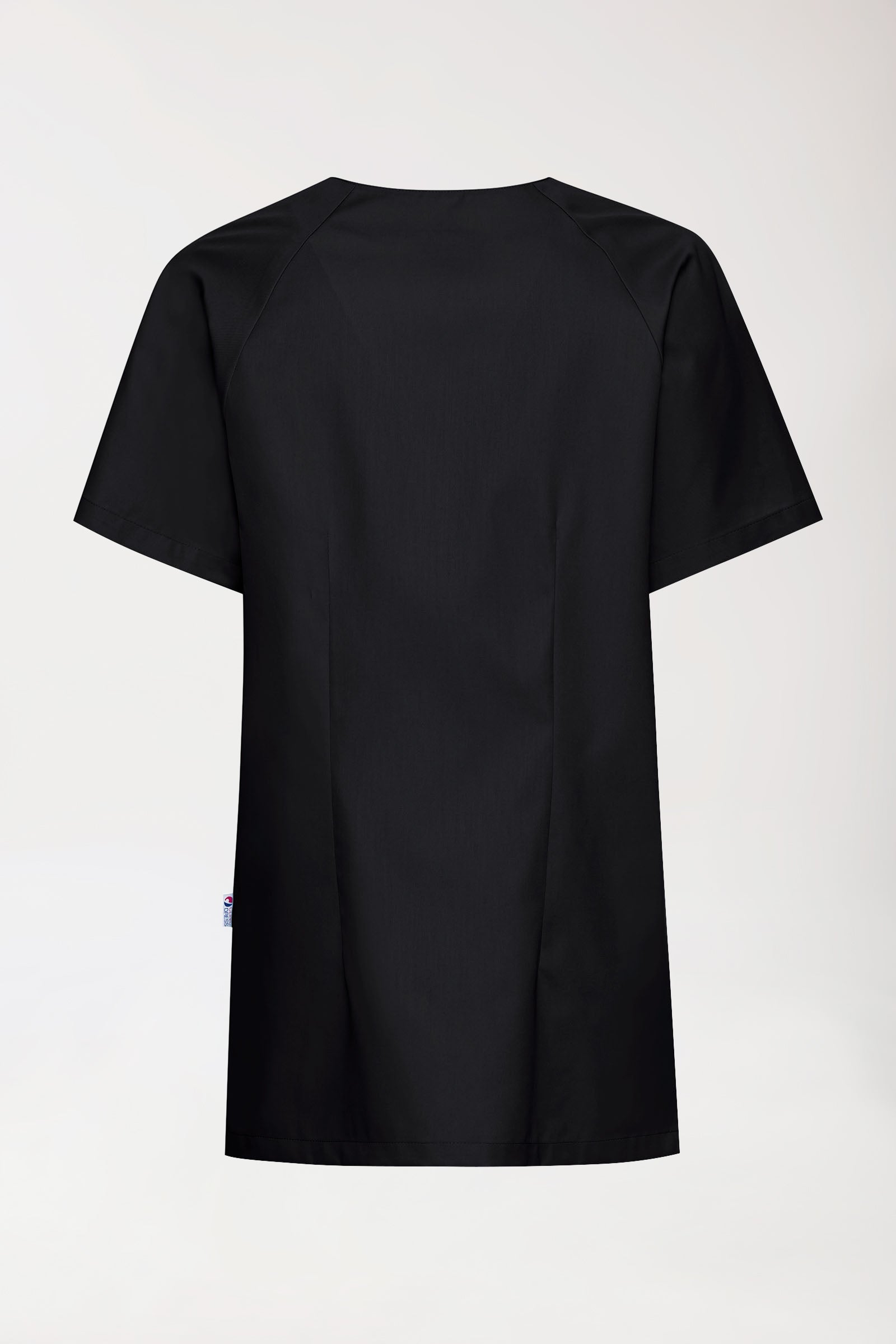 CORE Kasack Damen - durchgeknöpft schwarz, Vue de dos 