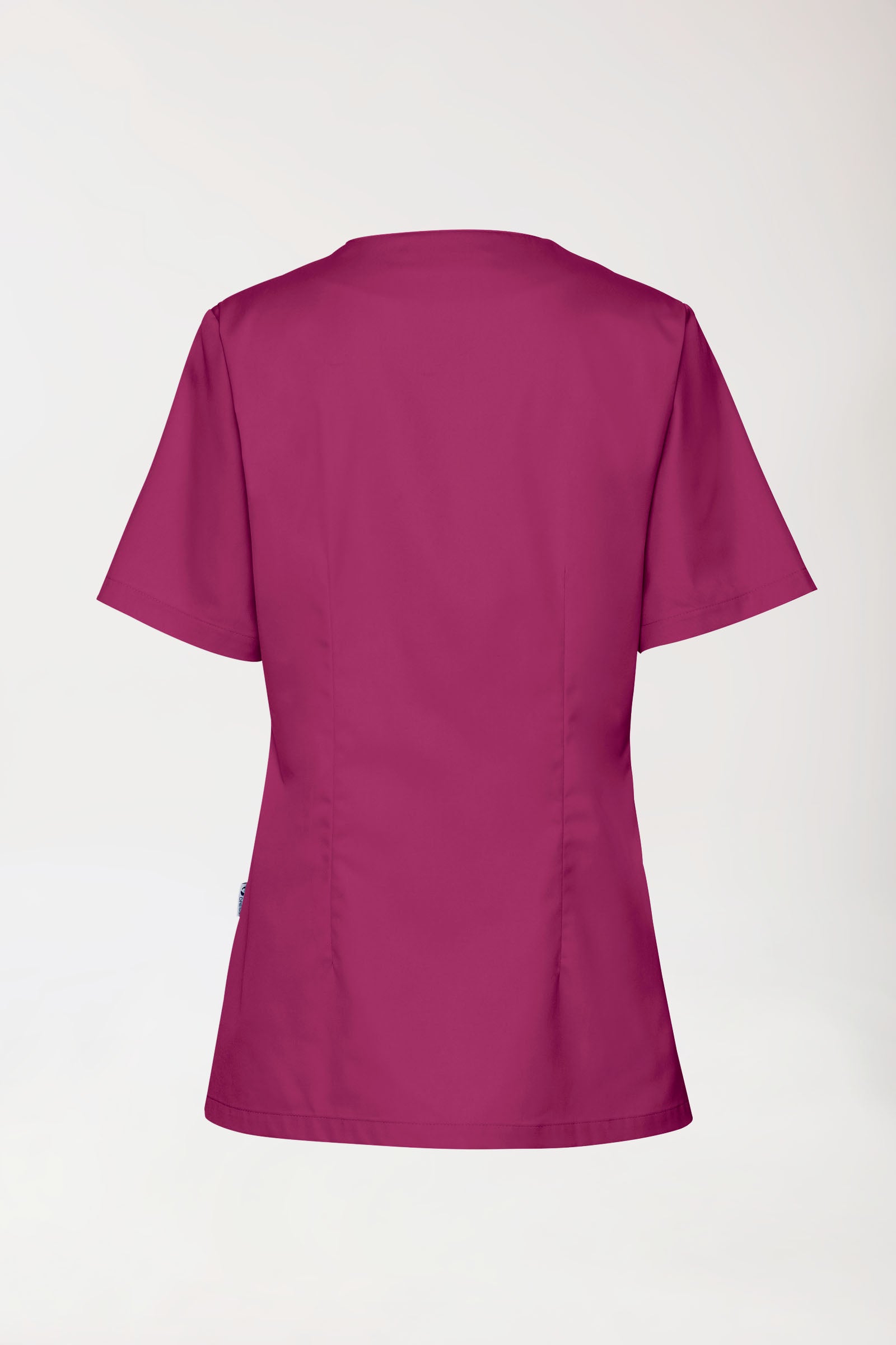 CORE Schlupfkasack Damen - Herzausschnitt berry, Rückansicht 