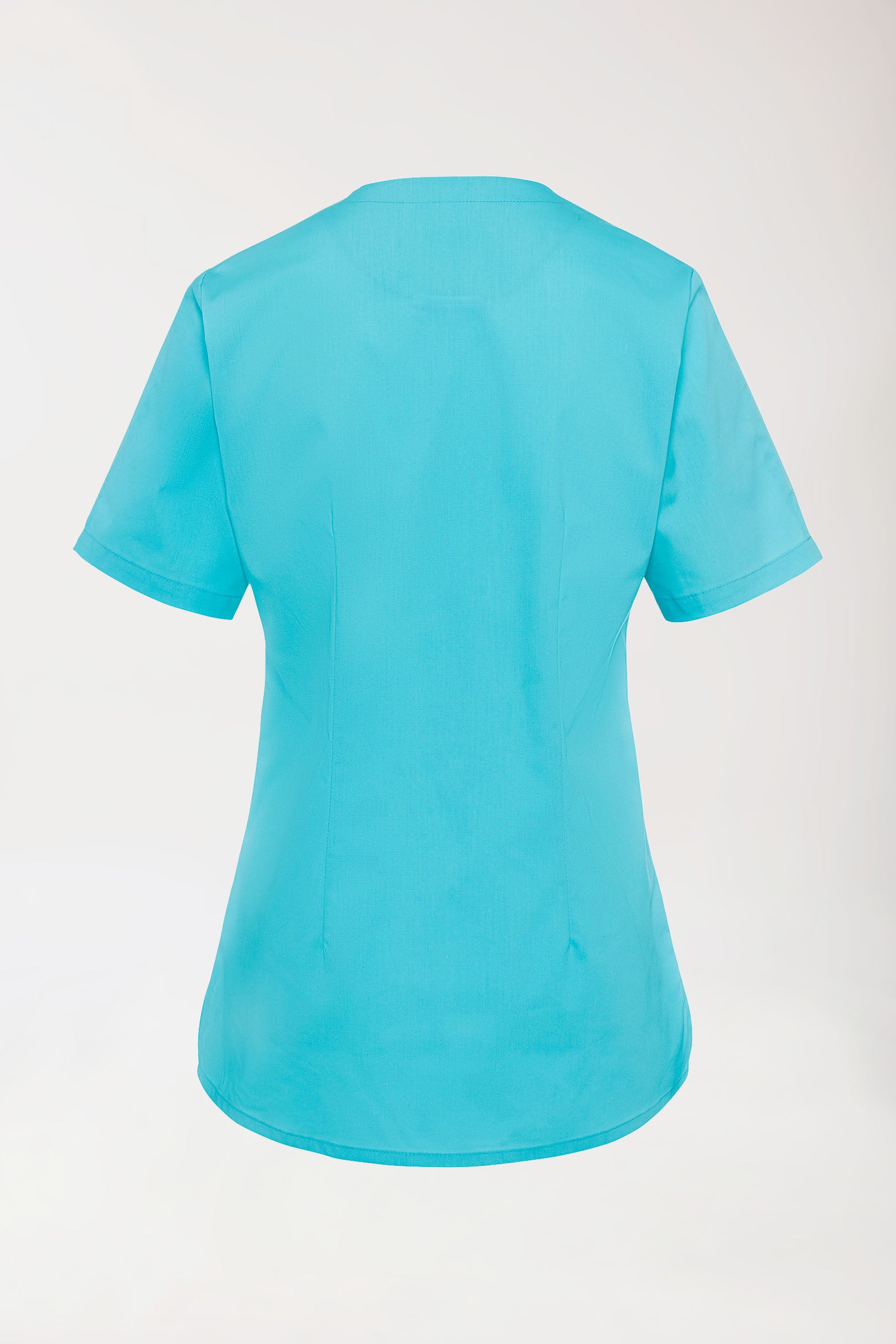 Stretch Schlupfkasack Damen - V-Ausschnitt curaçao